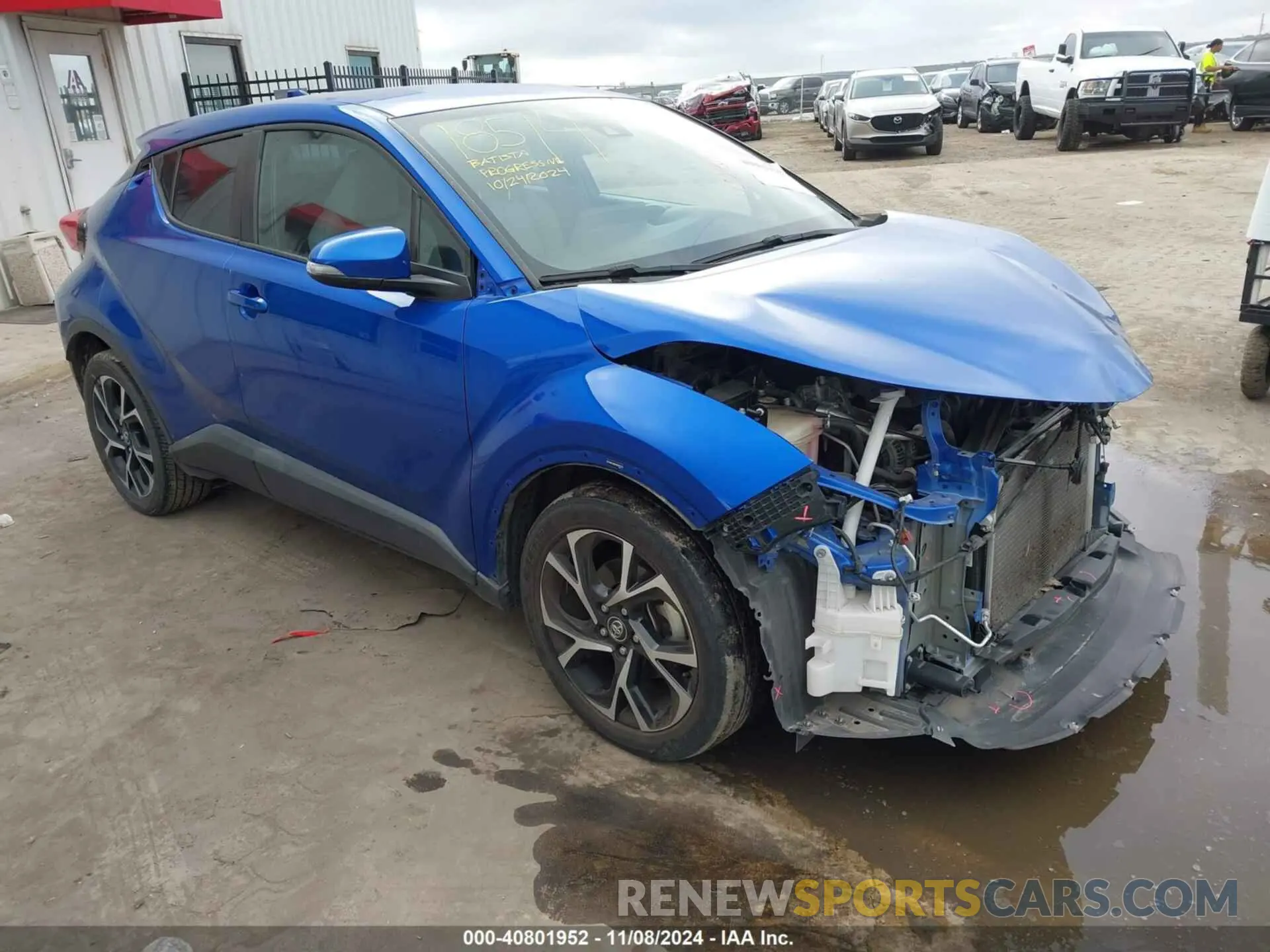 1 Photograph of a damaged car NMTKHMBX8KR091410 TOYOTA C-HR 2019