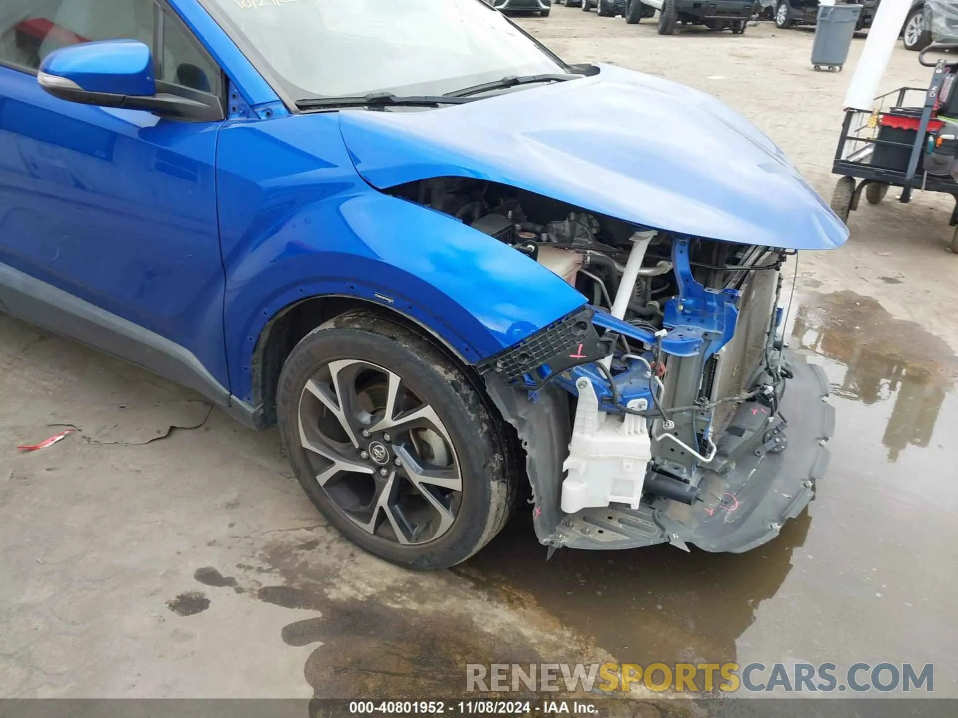 19 Photograph of a damaged car NMTKHMBX8KR091410 TOYOTA C-HR 2019