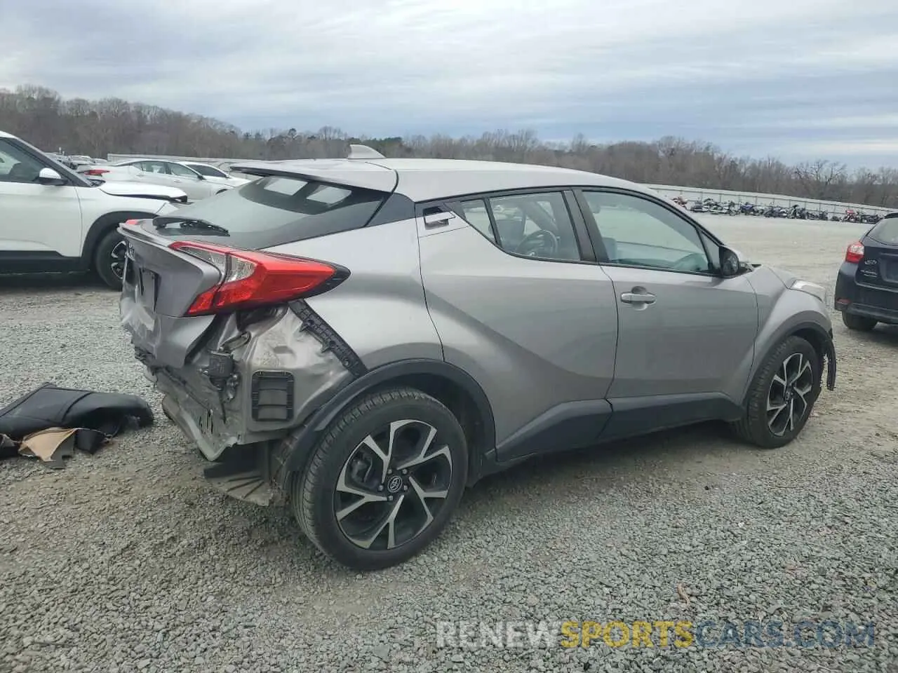 3 Photograph of a damaged car NMTKHMBX8KR092072 TOYOTA C-HR 2019