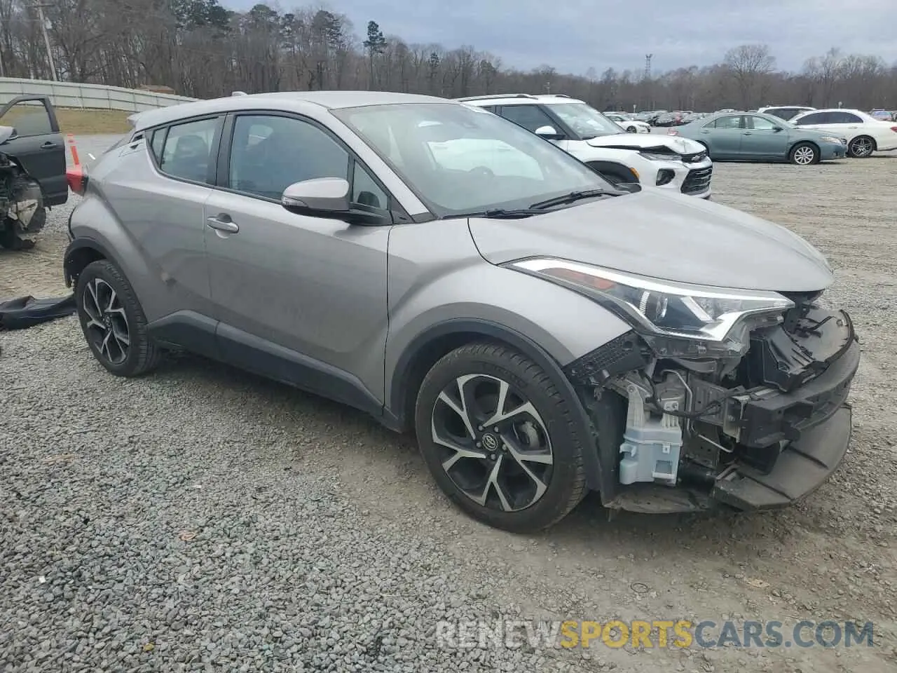 4 Photograph of a damaged car NMTKHMBX8KR092072 TOYOTA C-HR 2019