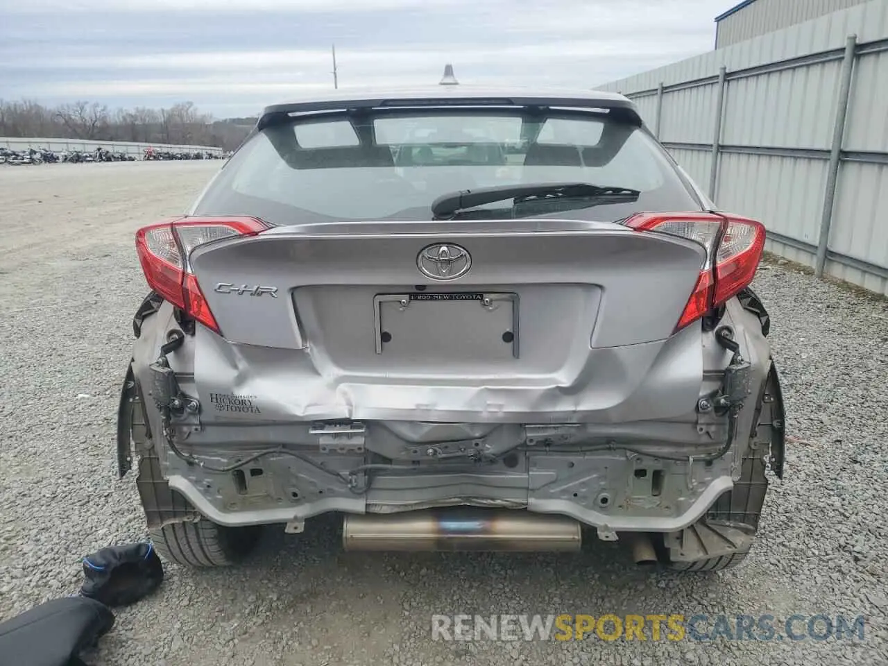 6 Photograph of a damaged car NMTKHMBX8KR092072 TOYOTA C-HR 2019