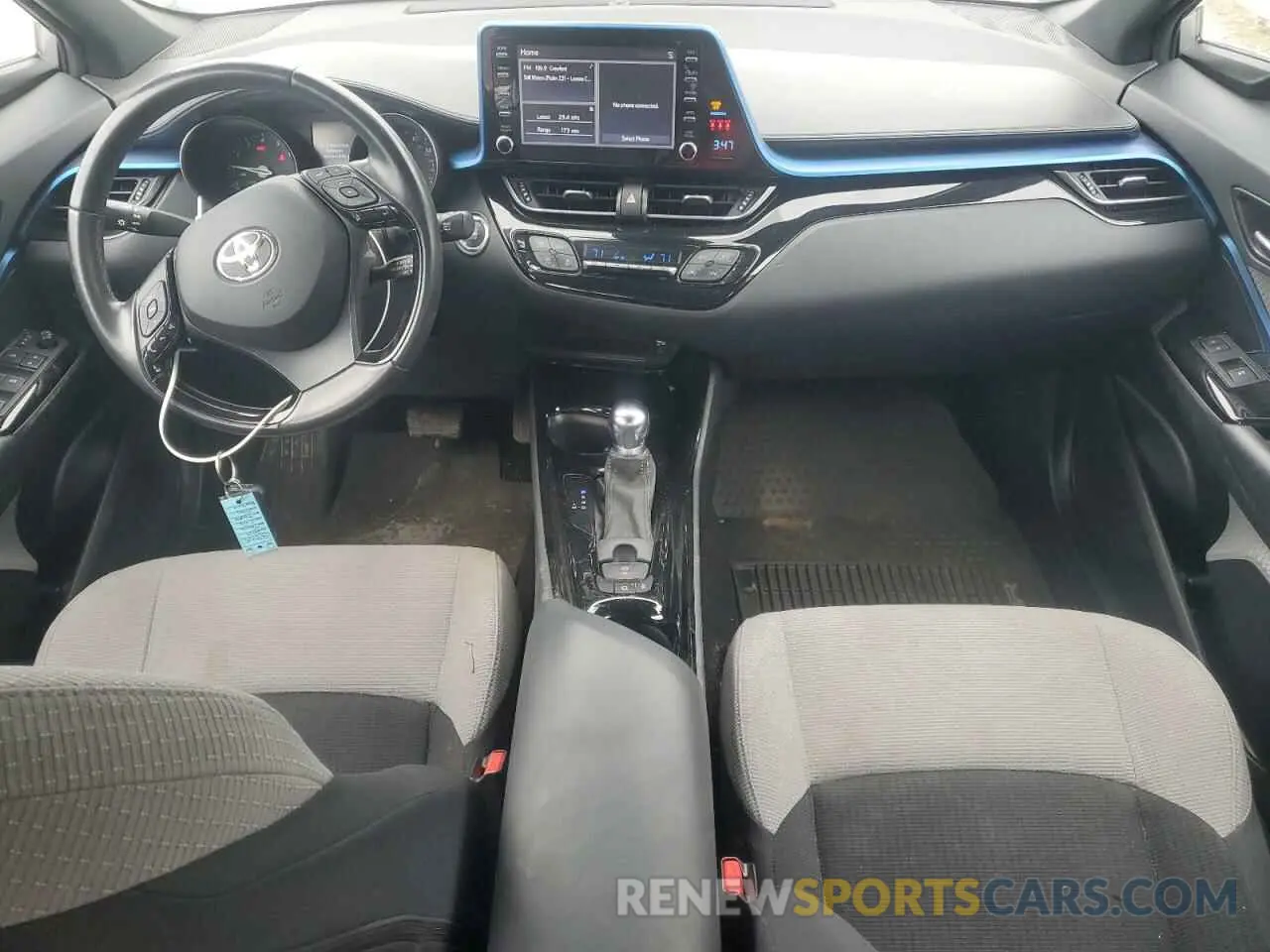 8 Photograph of a damaged car NMTKHMBX8KR092072 TOYOTA C-HR 2019