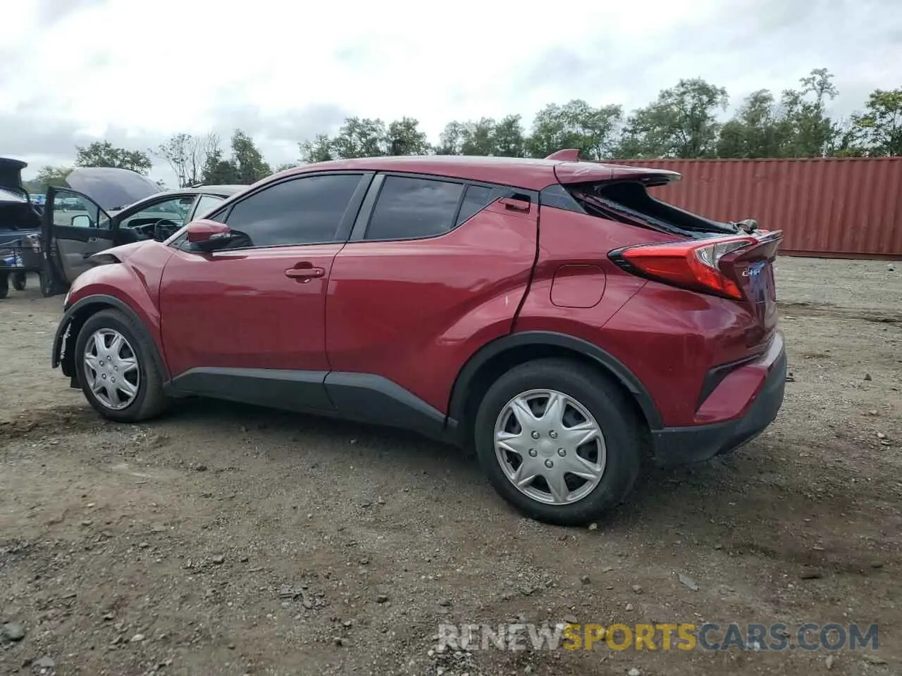 2 Photograph of a damaged car NMTKHMBX8KR092279 TOYOTA C-HR 2019