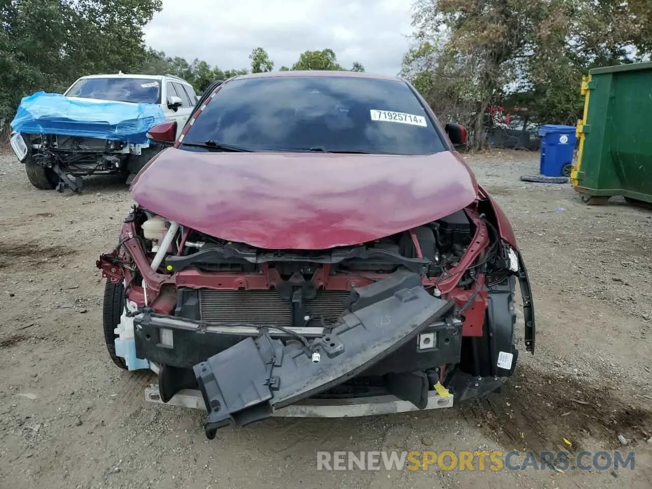 5 Photograph of a damaged car NMTKHMBX8KR092279 TOYOTA C-HR 2019