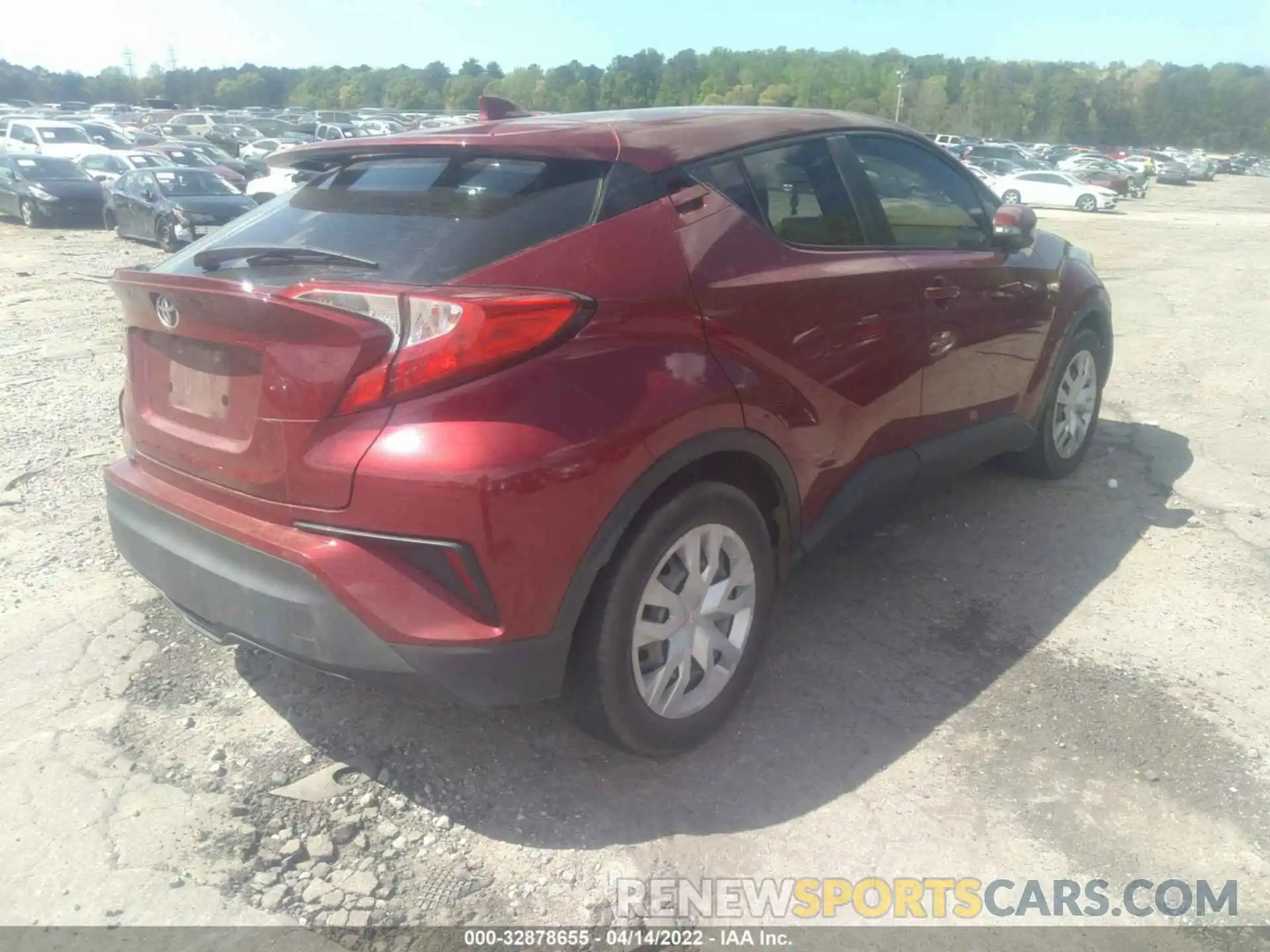 4 Photograph of a damaged car NMTKHMBX8KR092346 TOYOTA C-HR 2019