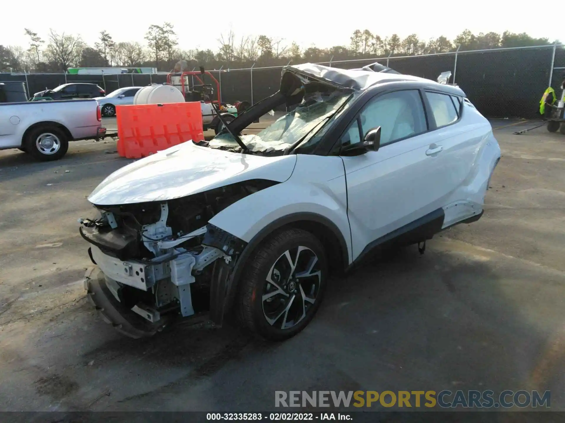 2 Photograph of a damaged car NMTKHMBX8KR092363 TOYOTA C-HR 2019