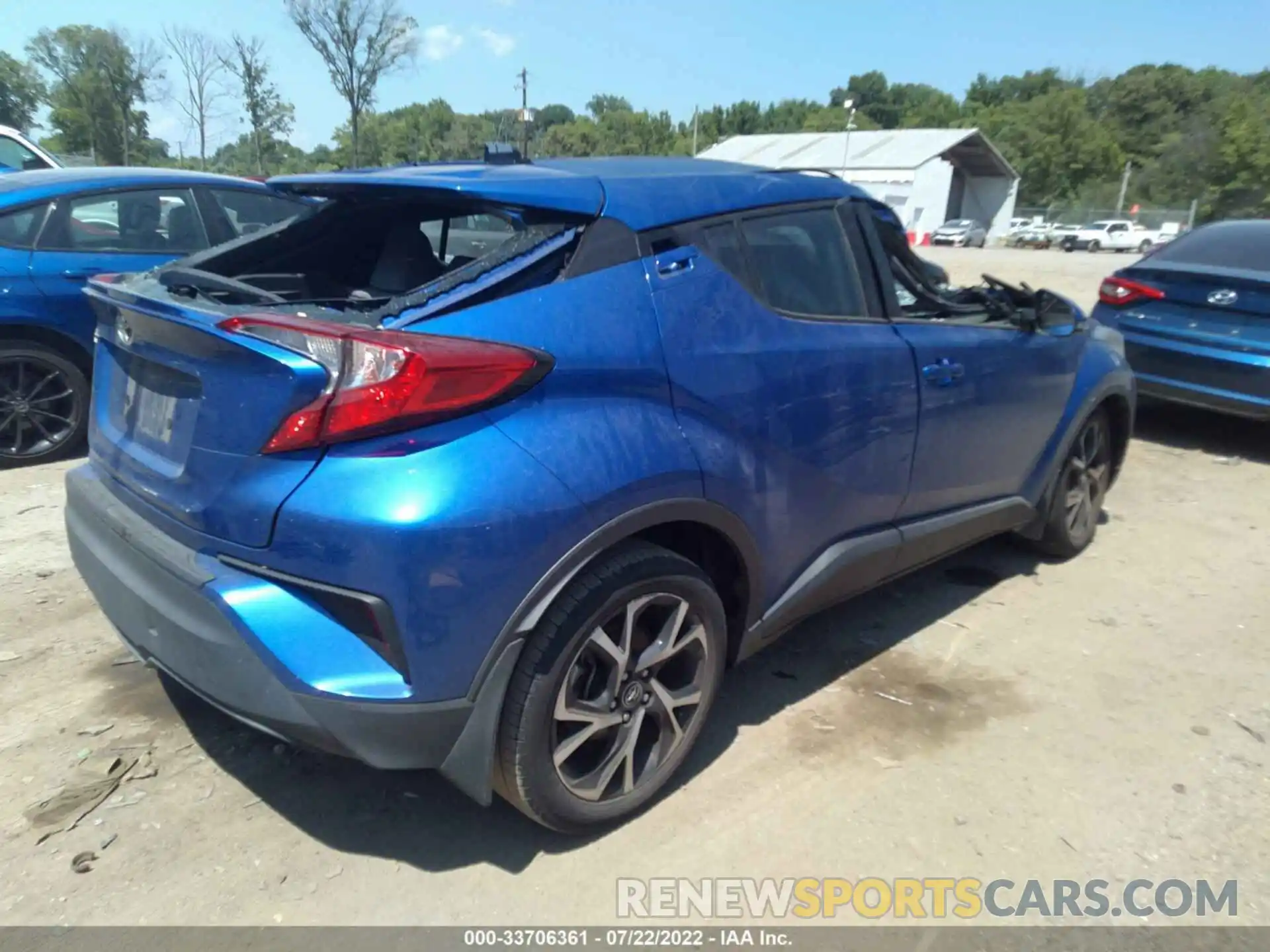 4 Photograph of a damaged car NMTKHMBX8KR093450 TOYOTA C-HR 2019