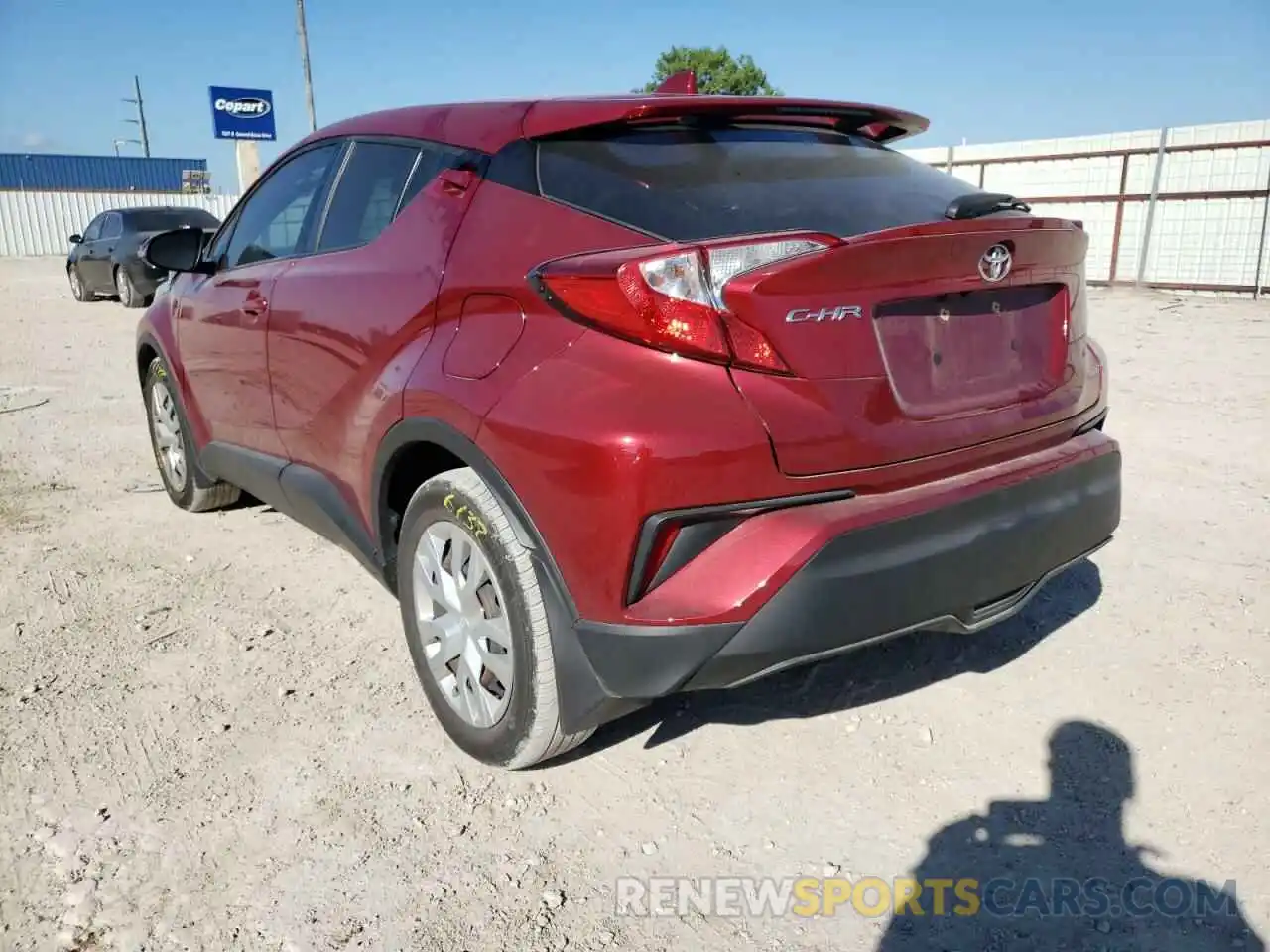 3 Photograph of a damaged car NMTKHMBX8KR097336 TOYOTA C-HR 2019