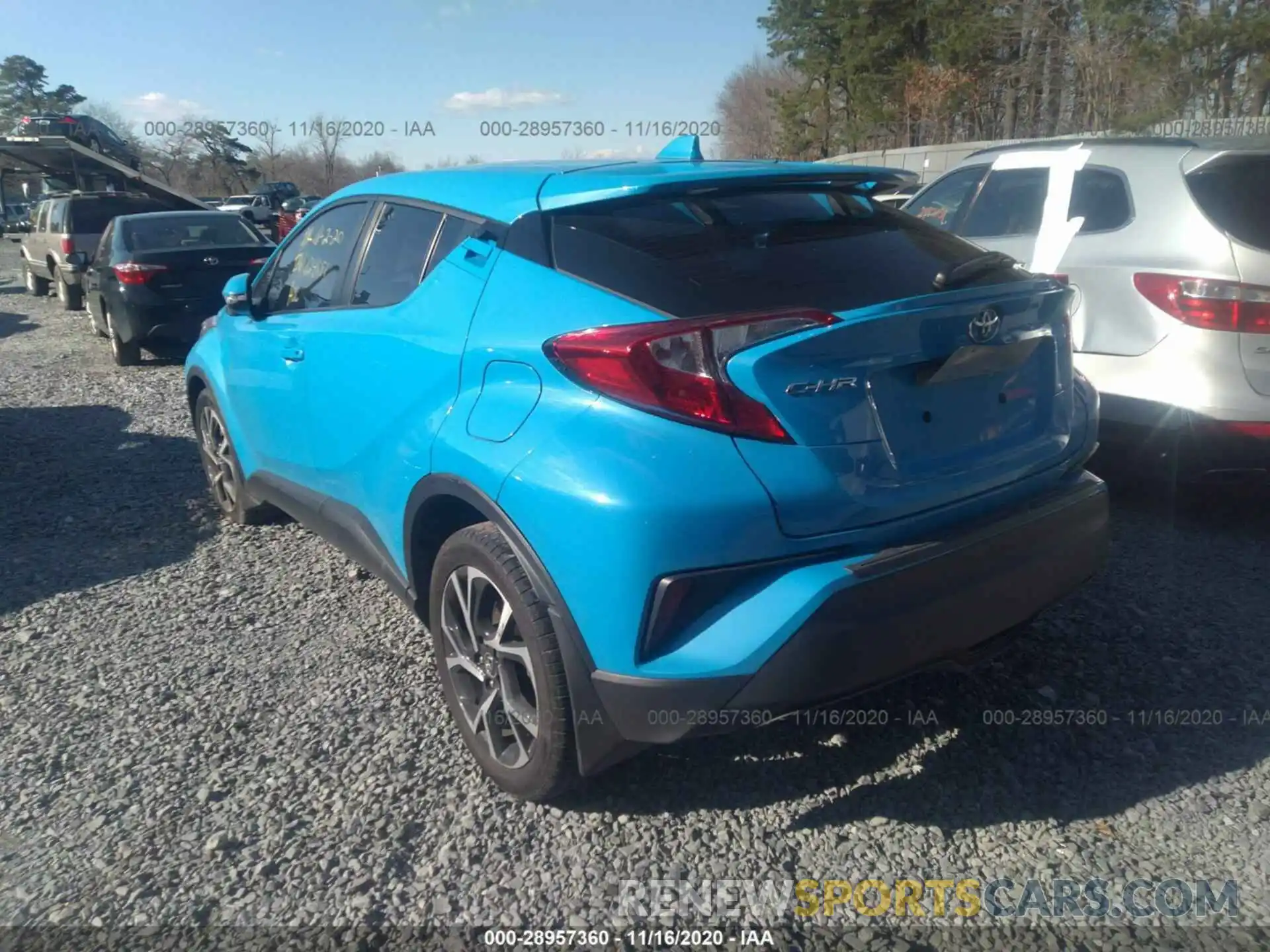 3 Photograph of a damaged car NMTKHMBX8KR098468 TOYOTA C-HR 2019