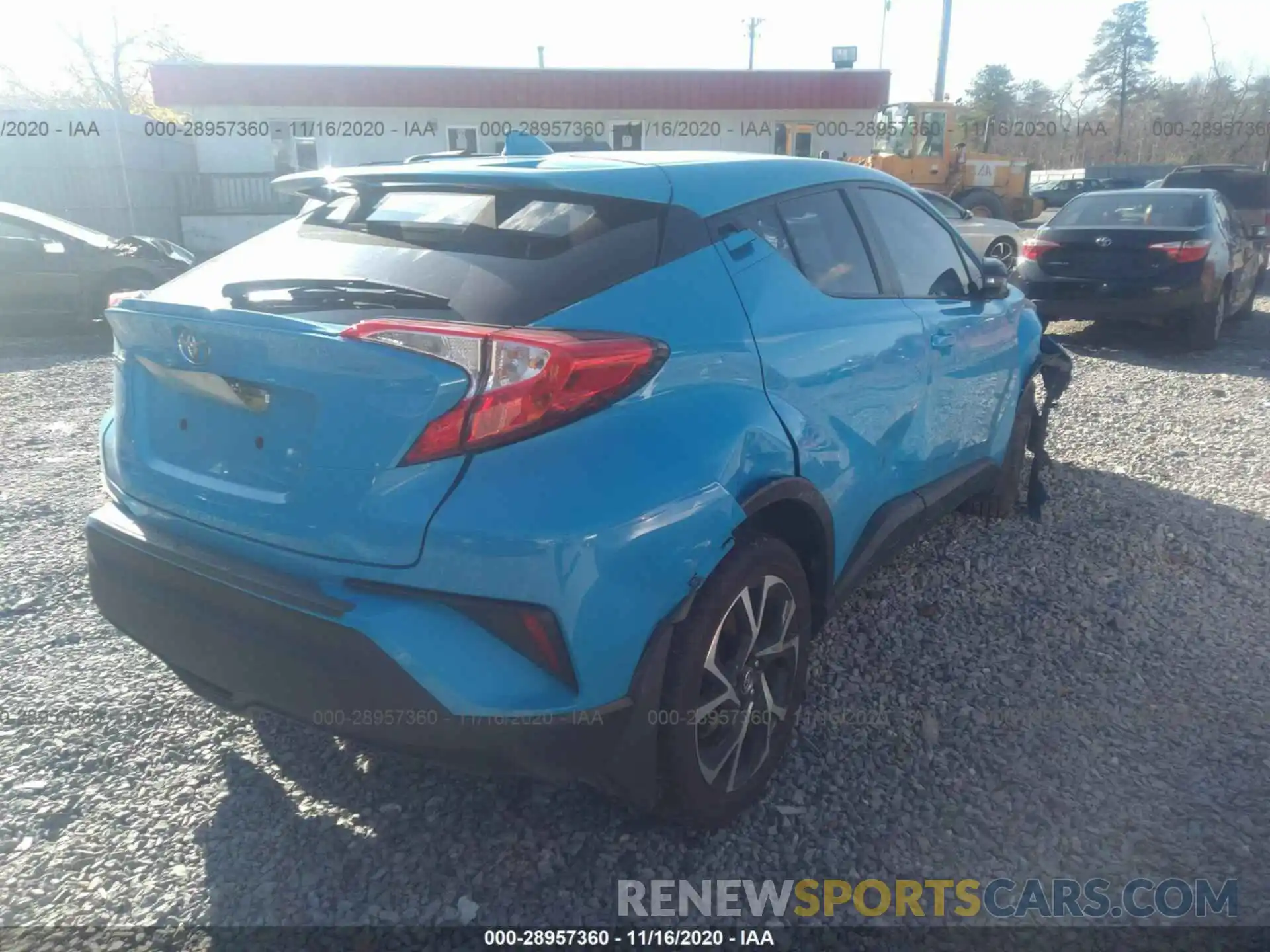 4 Photograph of a damaged car NMTKHMBX8KR098468 TOYOTA C-HR 2019