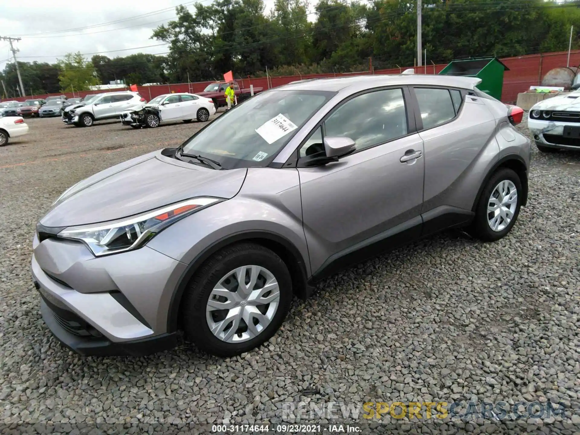 2 Photograph of a damaged car NMTKHMBX8KR099278 TOYOTA C-HR 2019