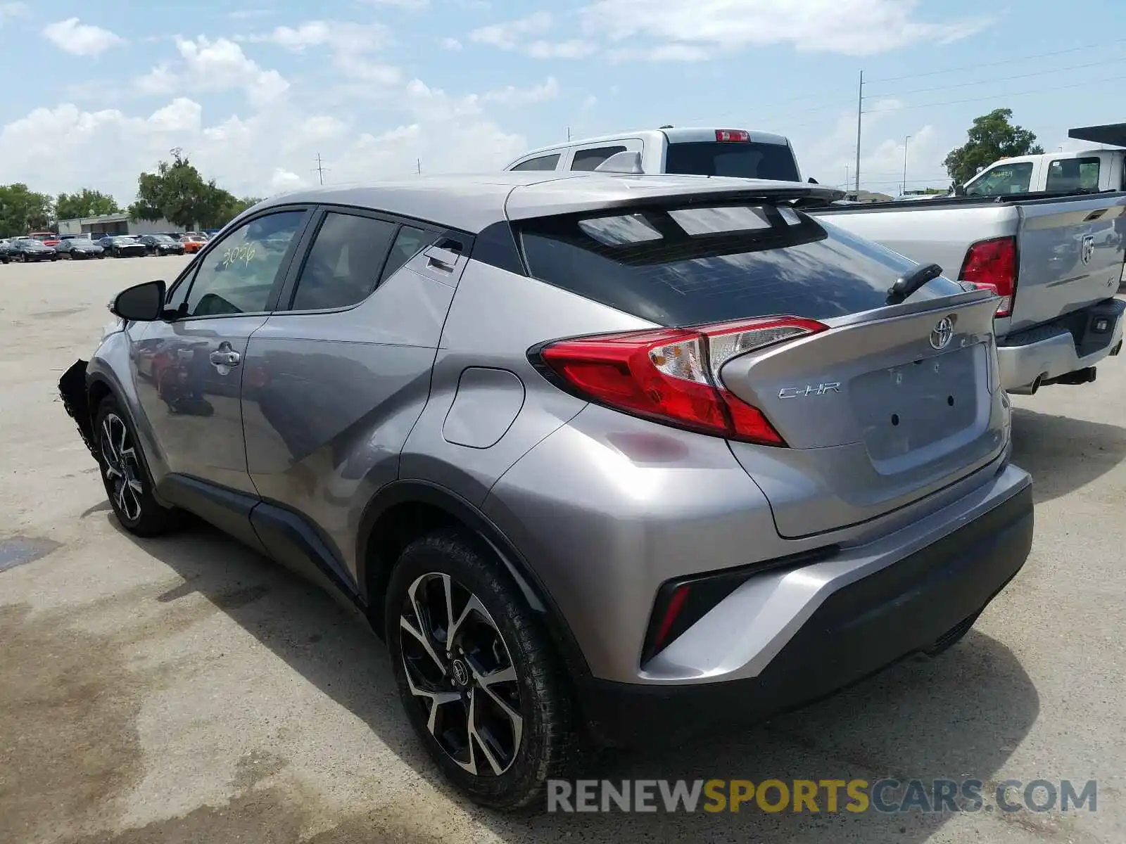 3 Photograph of a damaged car NMTKHMBX8KR101482 TOYOTA C-HR 2019