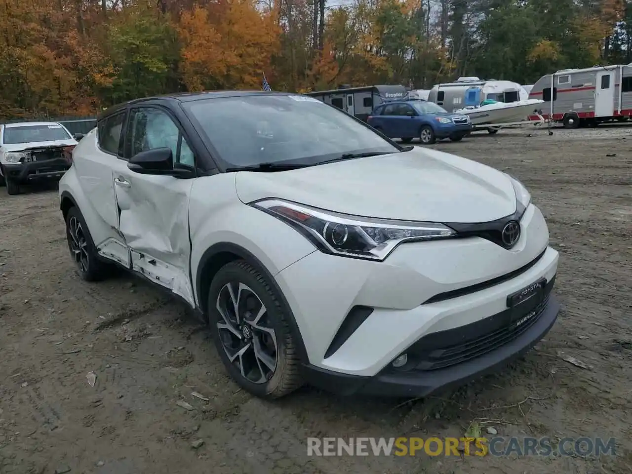 1 Photograph of a damaged car NMTKHMBX9KR069979 TOYOTA C-HR 2019