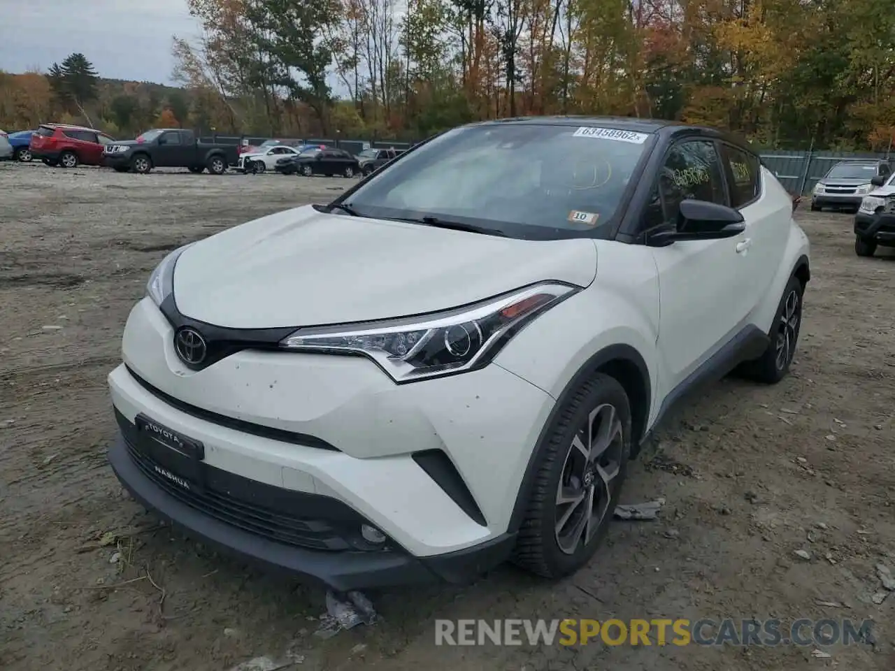 2 Photograph of a damaged car NMTKHMBX9KR069979 TOYOTA C-HR 2019