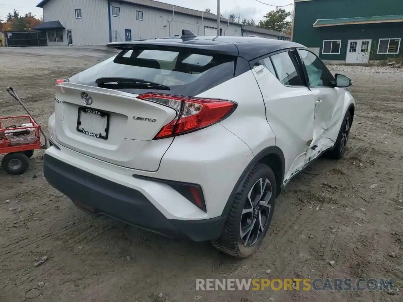 4 Photograph of a damaged car NMTKHMBX9KR069979 TOYOTA C-HR 2019