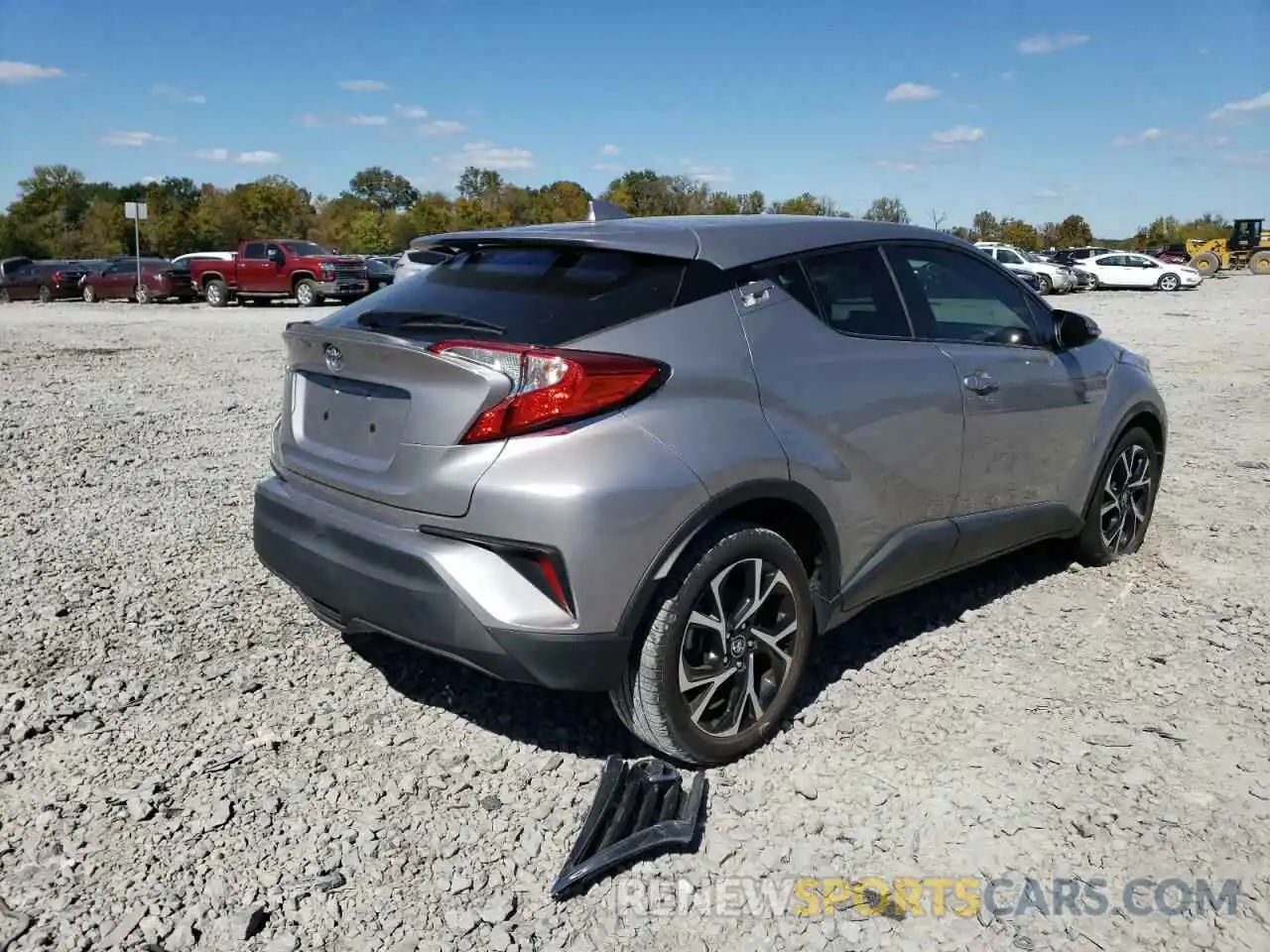 4 Photograph of a damaged car NMTKHMBX9KR070047 TOYOTA C-HR 2019