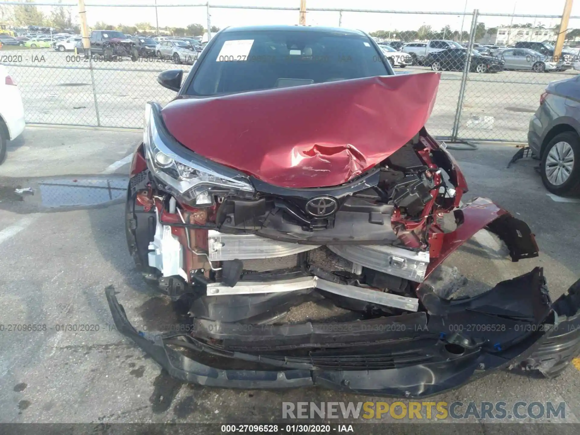 6 Photograph of a damaged car NMTKHMBX9KR072770 TOYOTA C-HR 2019