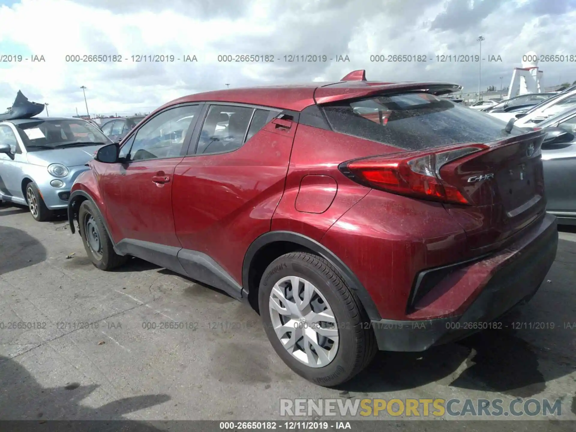 3 Photograph of a damaged car NMTKHMBX9KR074602 TOYOTA C-HR 2019