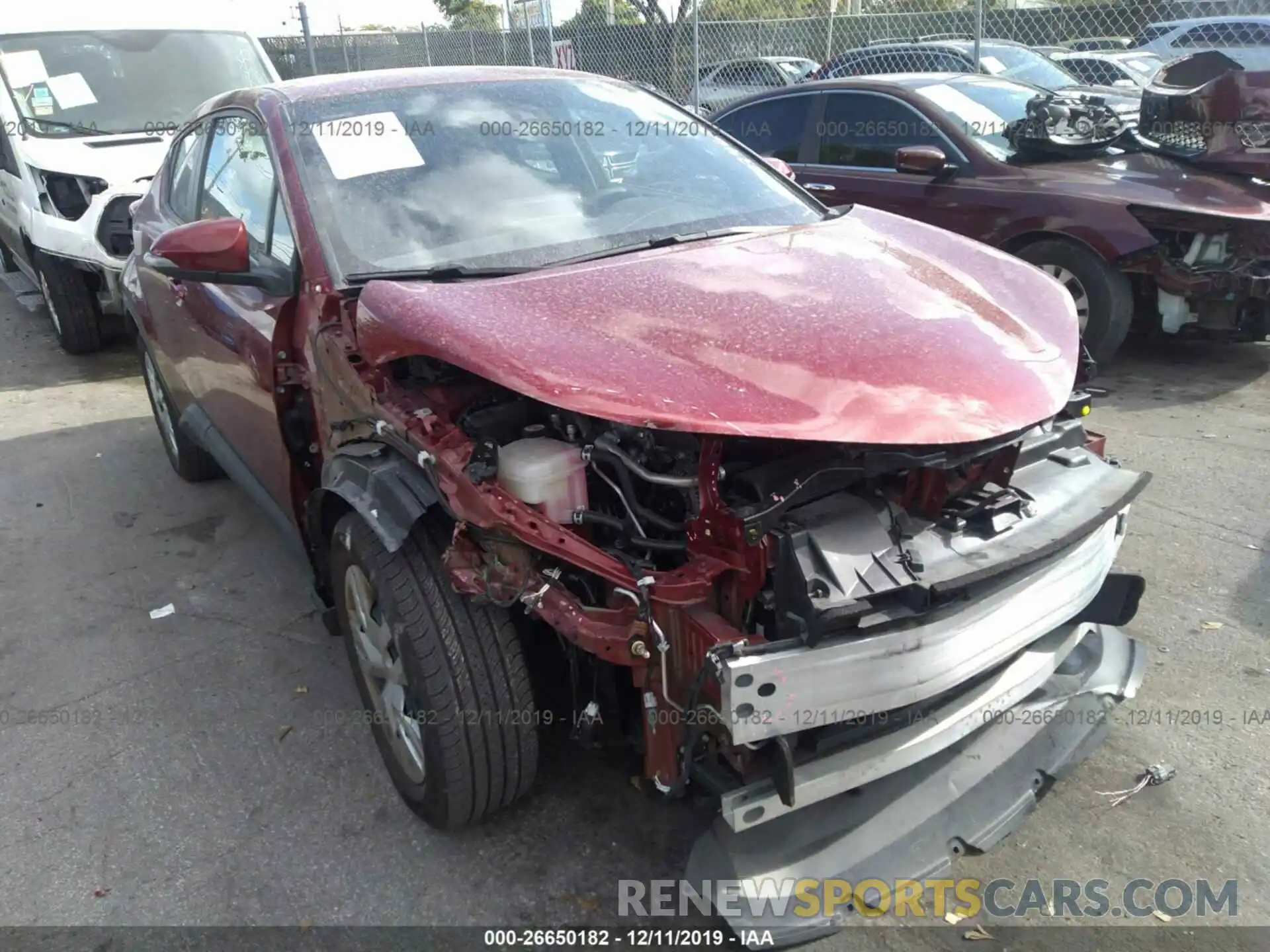 6 Photograph of a damaged car NMTKHMBX9KR074602 TOYOTA C-HR 2019