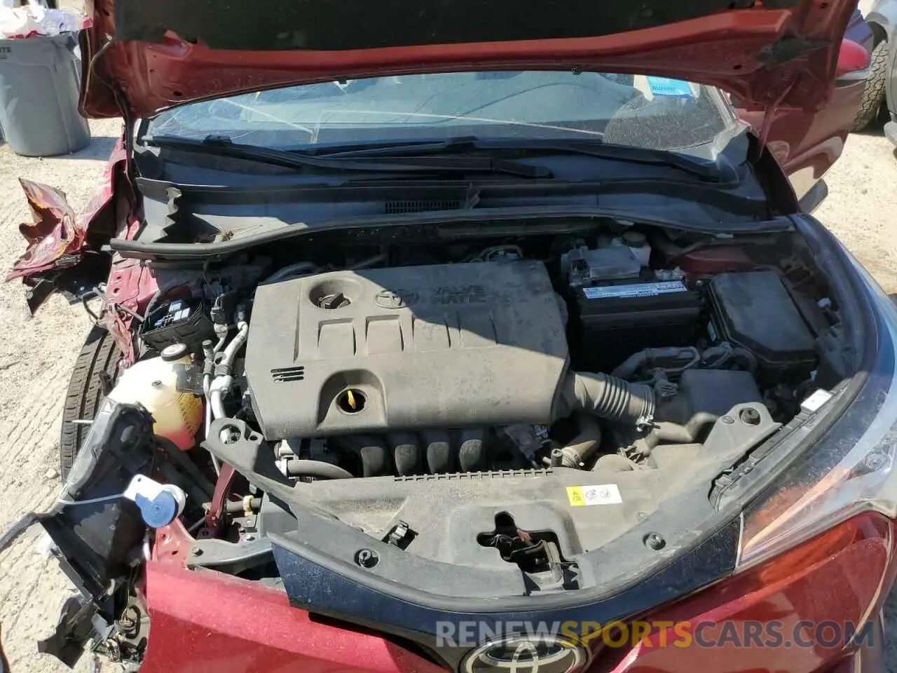 12 Photograph of a damaged car NMTKHMBX9KR074616 TOYOTA C-HR 2019