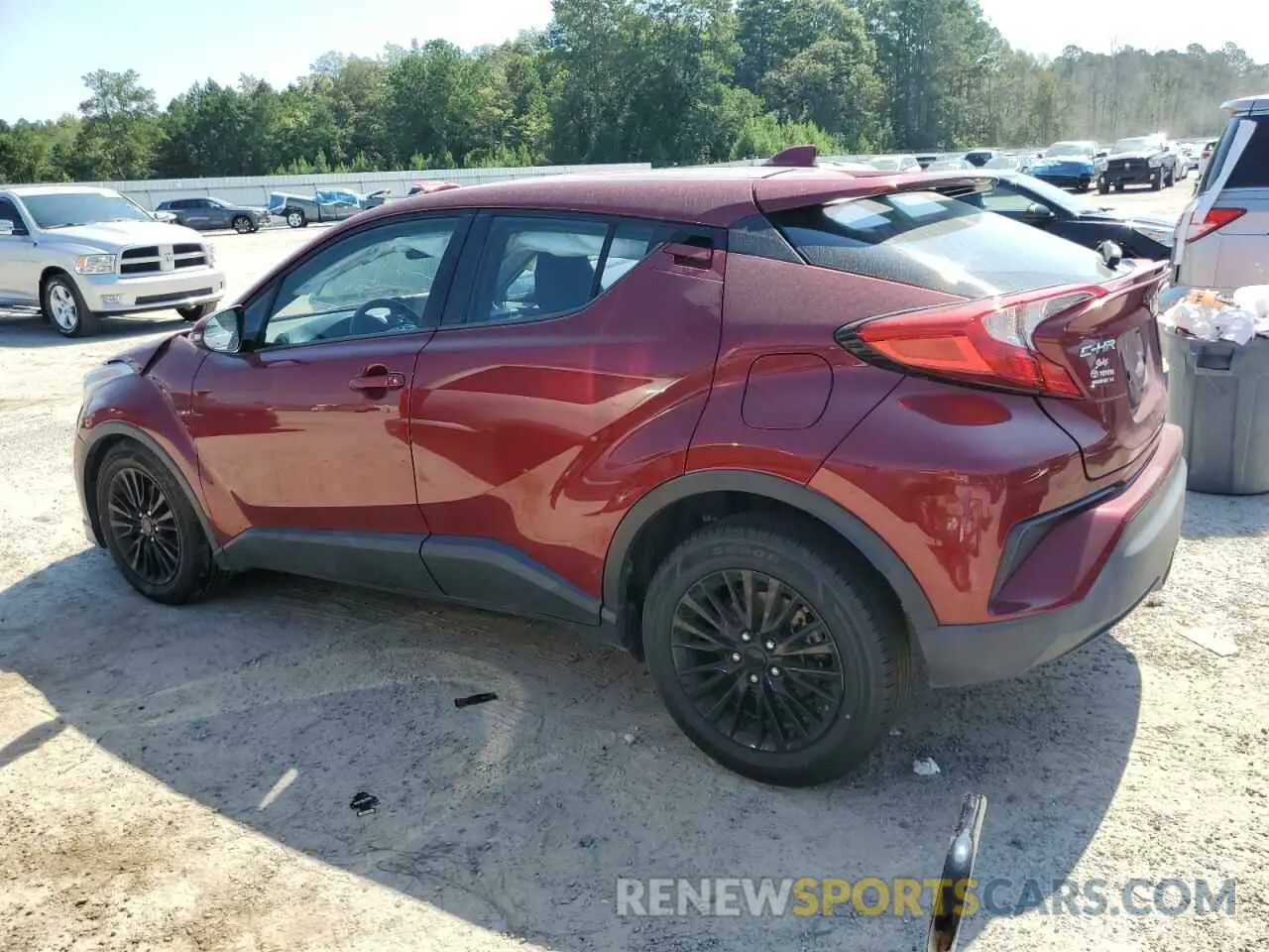 2 Photograph of a damaged car NMTKHMBX9KR074616 TOYOTA C-HR 2019