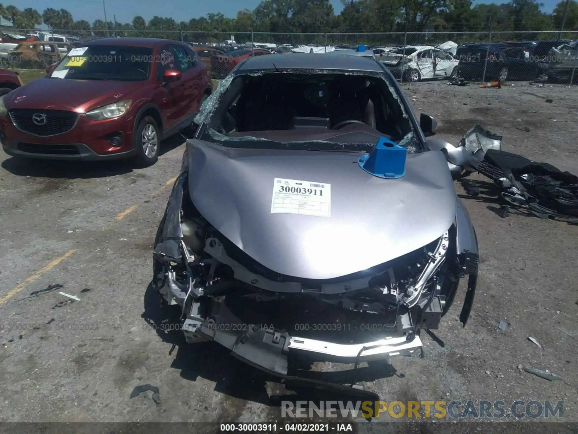 6 Photograph of a damaged car NMTKHMBX9KR075023 TOYOTA C-HR 2019