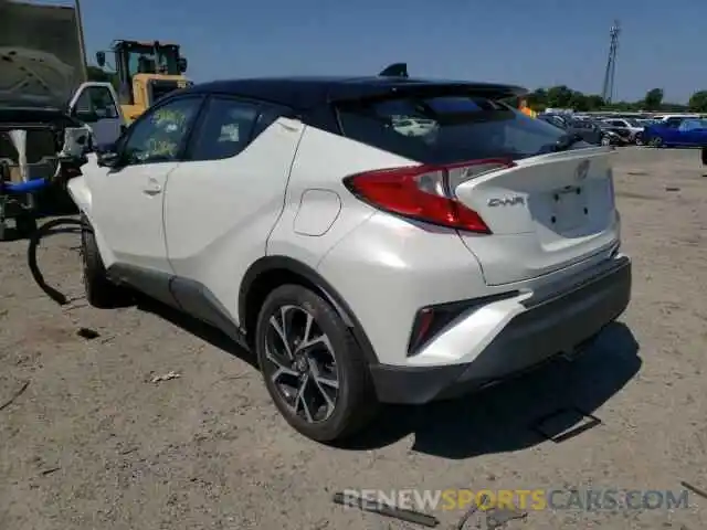 3 Photograph of a damaged car NMTKHMBX9KR075765 TOYOTA C-HR 2019