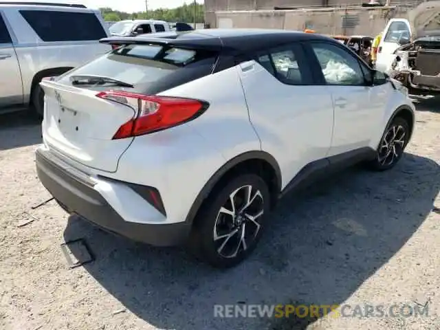 4 Photograph of a damaged car NMTKHMBX9KR075765 TOYOTA C-HR 2019