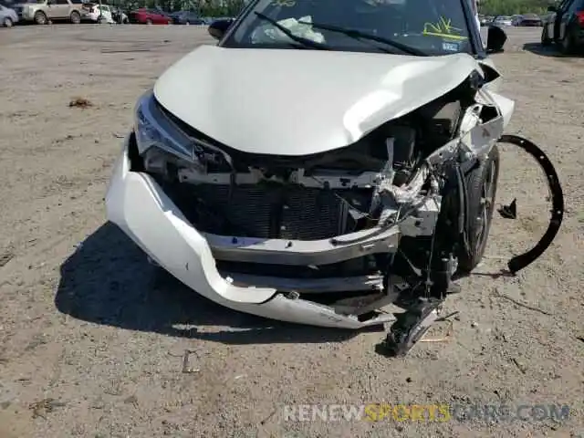 9 Photograph of a damaged car NMTKHMBX9KR075765 TOYOTA C-HR 2019