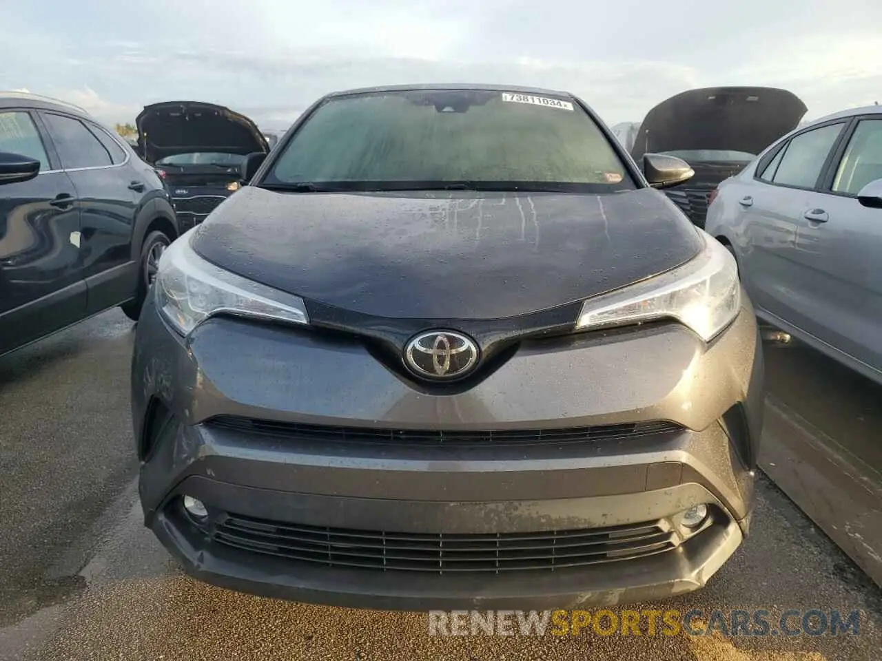 5 Photograph of a damaged car NMTKHMBX9KR076382 TOYOTA C-HR 2019
