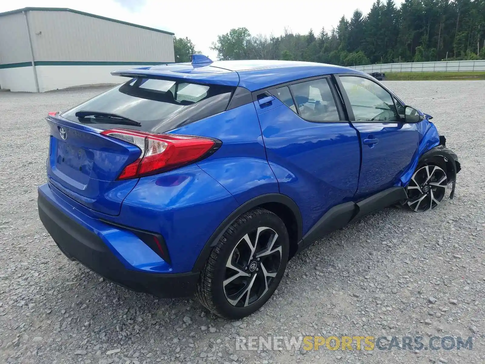 4 Photograph of a damaged car NMTKHMBX9KR076477 TOYOTA C-HR 2019