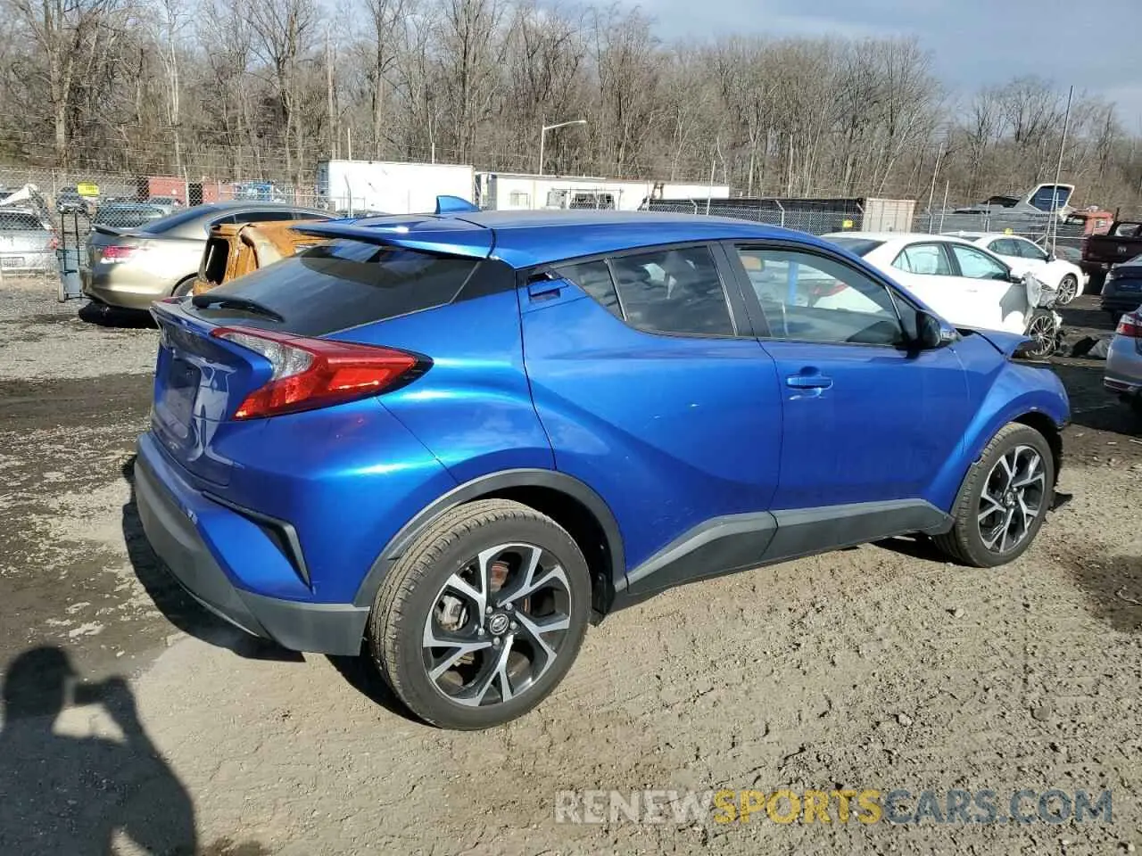 3 Photograph of a damaged car NMTKHMBX9KR076852 TOYOTA C-HR 2019