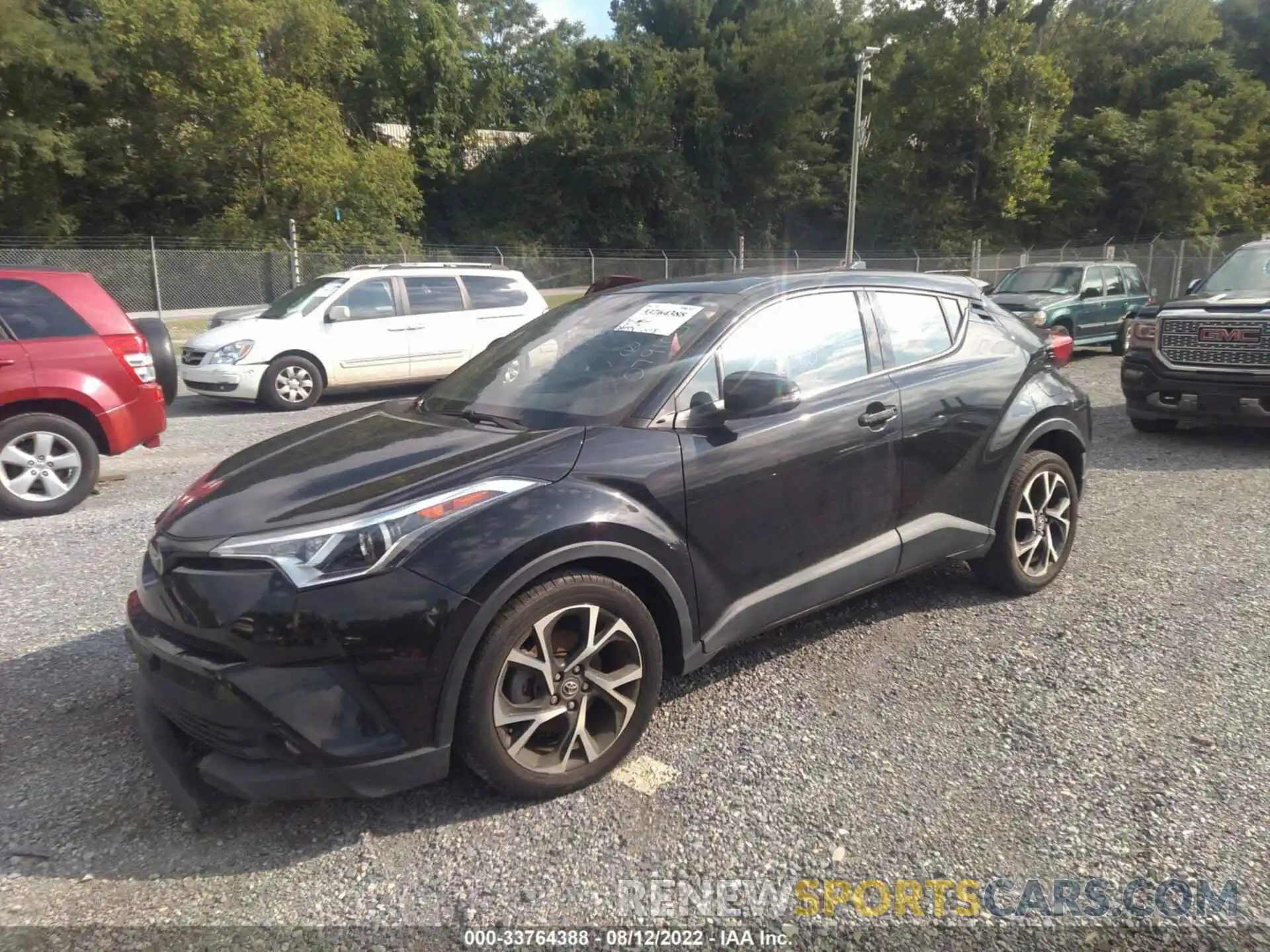 2 Photograph of a damaged car NMTKHMBX9KR079105 TOYOTA C-HR 2019