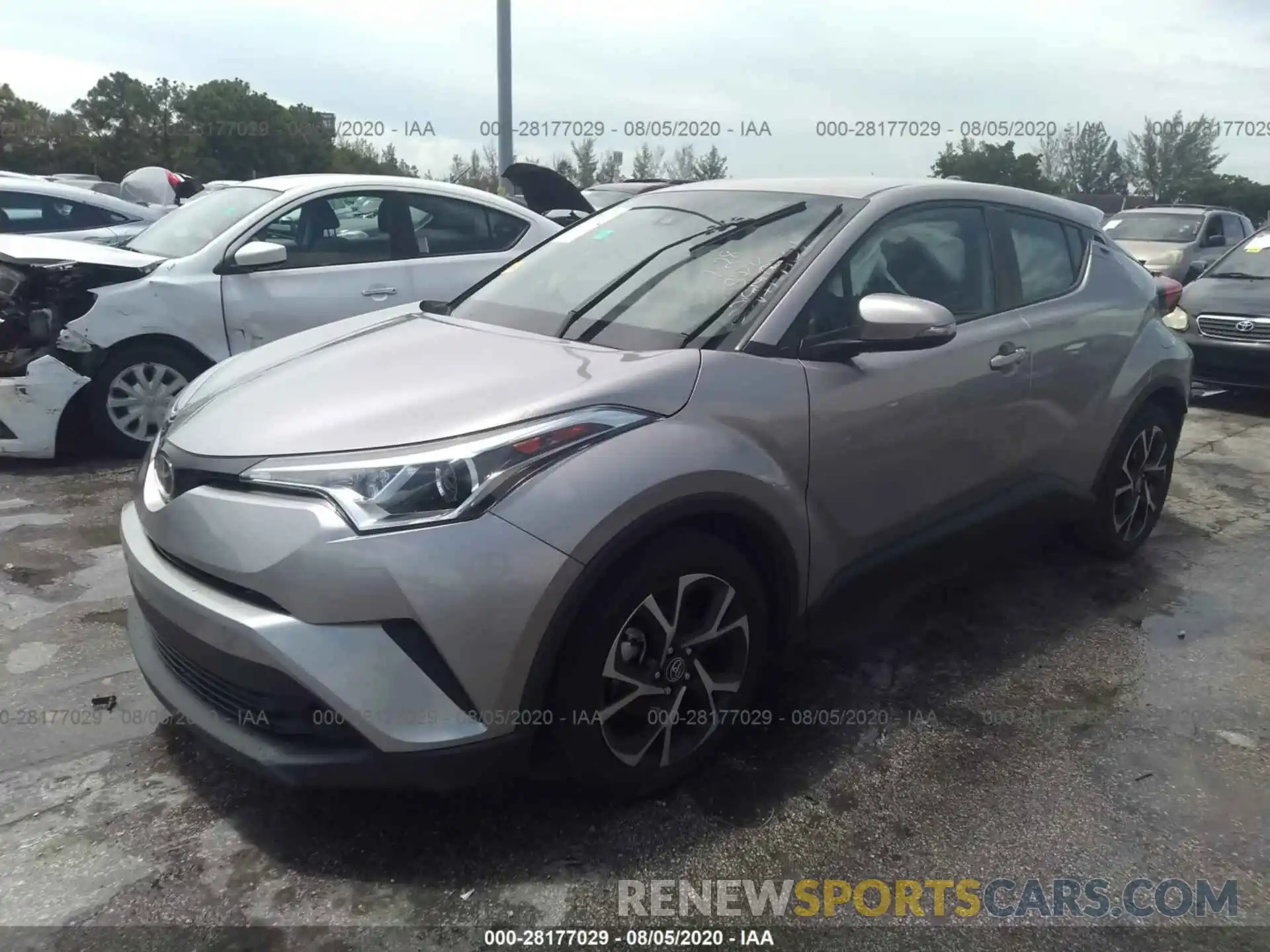 2 Photograph of a damaged car NMTKHMBX9KR079931 TOYOTA C-HR 2019