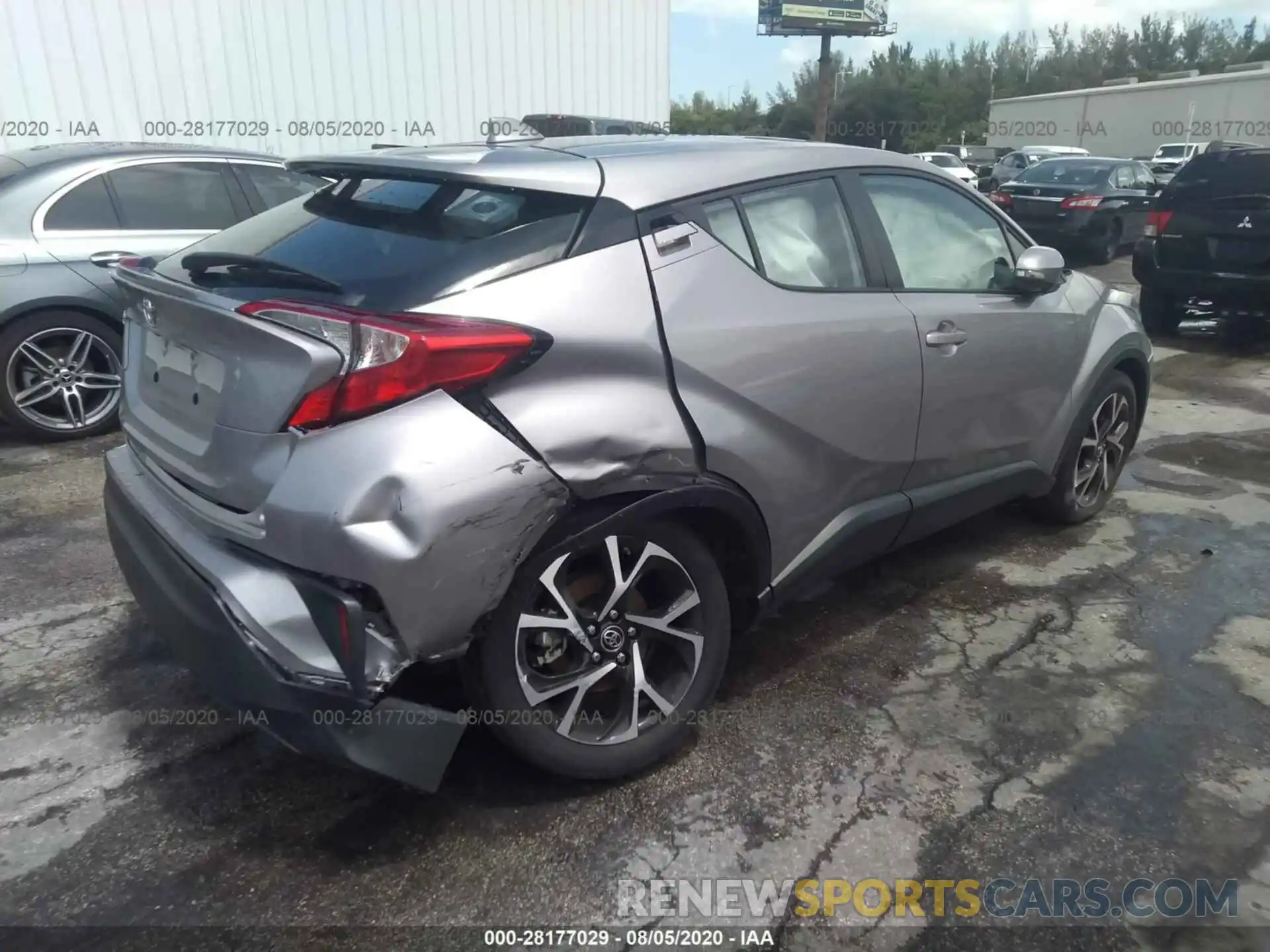 4 Photograph of a damaged car NMTKHMBX9KR079931 TOYOTA C-HR 2019