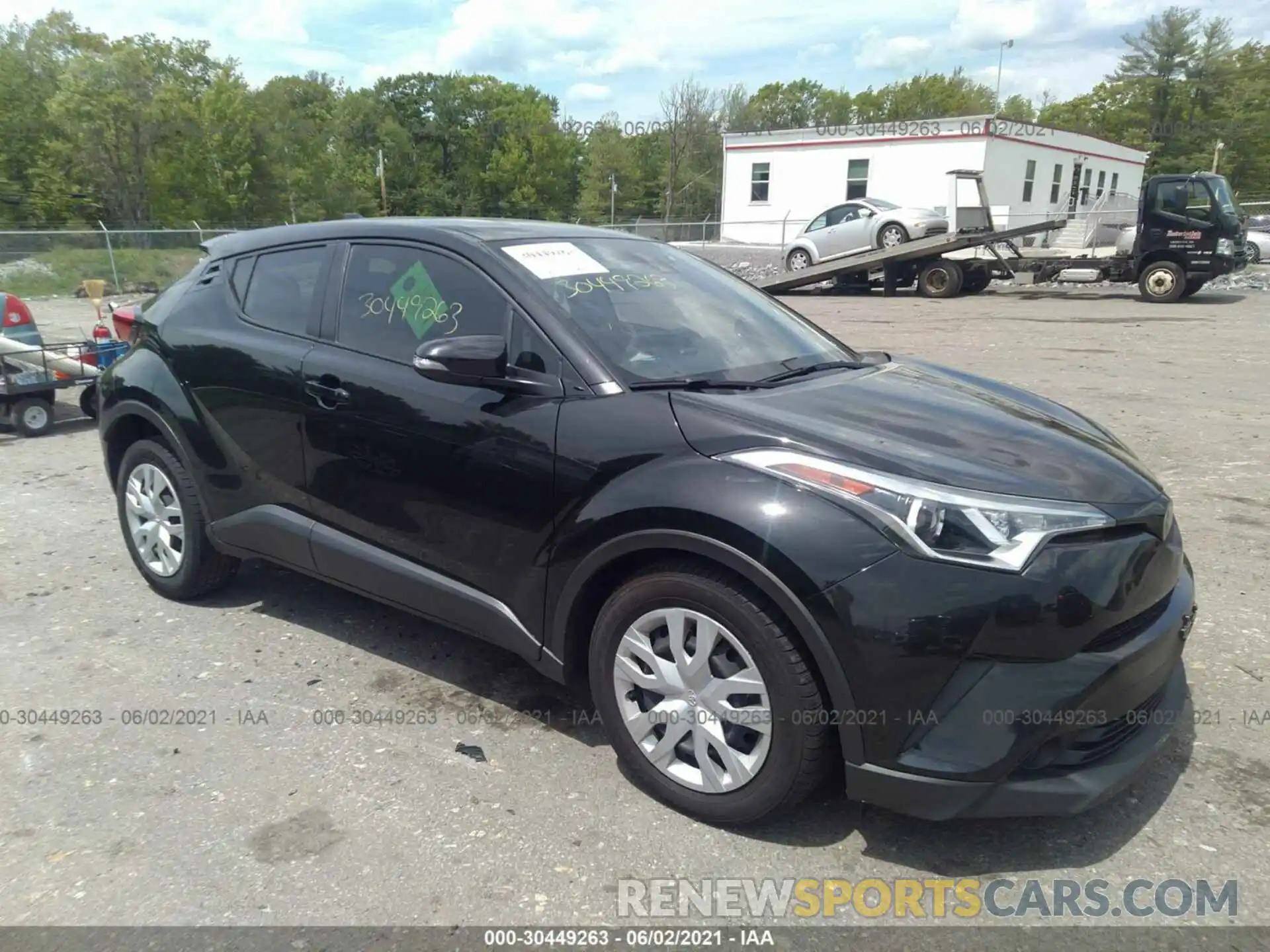 1 Photograph of a damaged car NMTKHMBX9KR079993 TOYOTA C-HR 2019