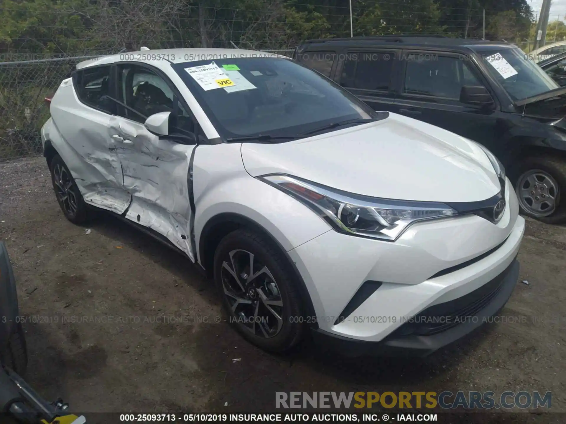 1 Photograph of a damaged car NMTKHMBX9KR080898 TOYOTA C-HR 2019