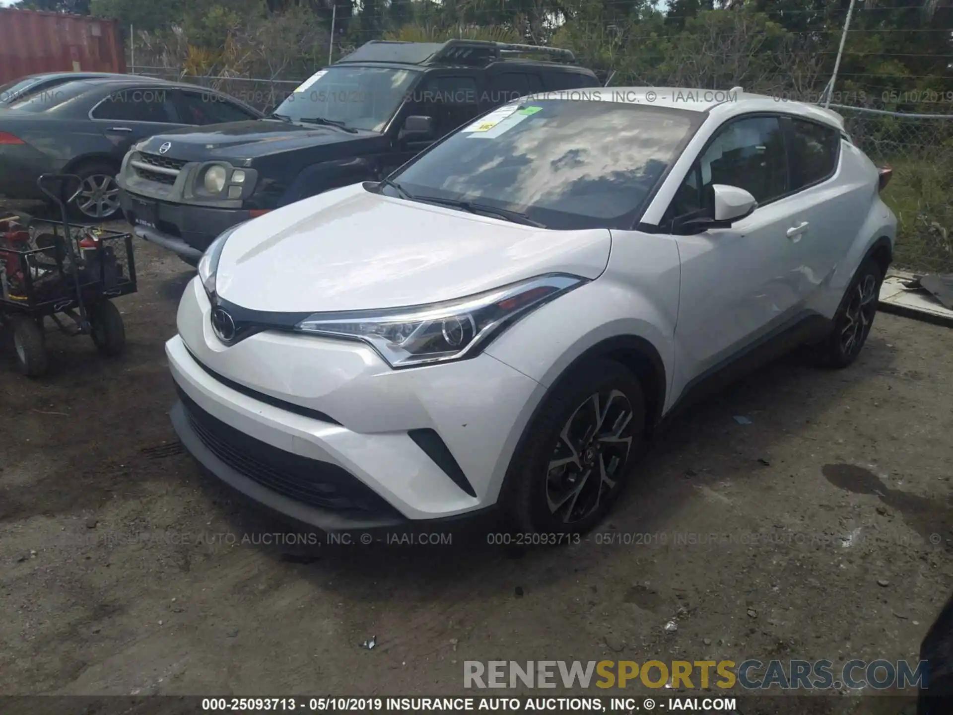 2 Photograph of a damaged car NMTKHMBX9KR080898 TOYOTA C-HR 2019