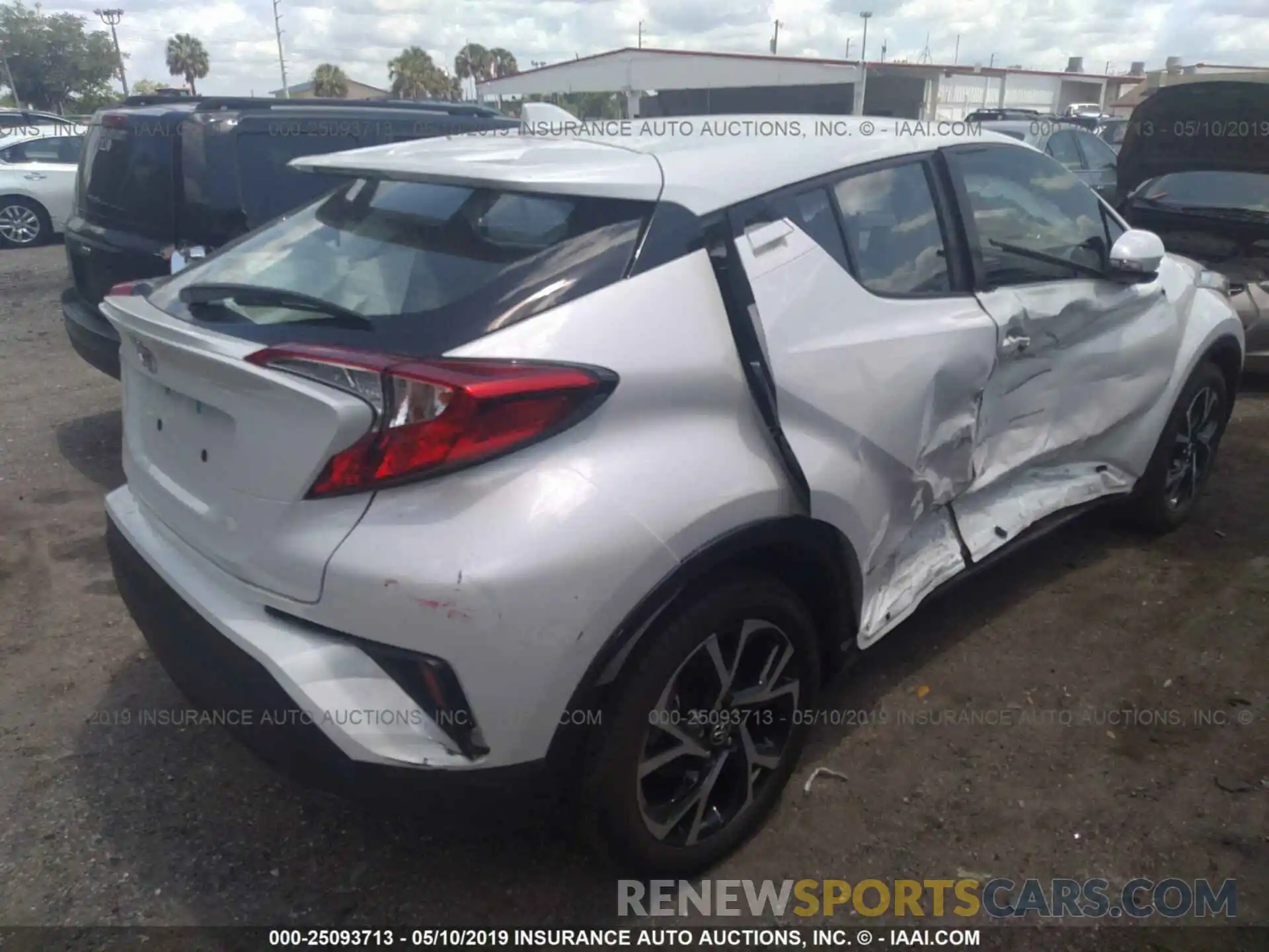 4 Photograph of a damaged car NMTKHMBX9KR080898 TOYOTA C-HR 2019