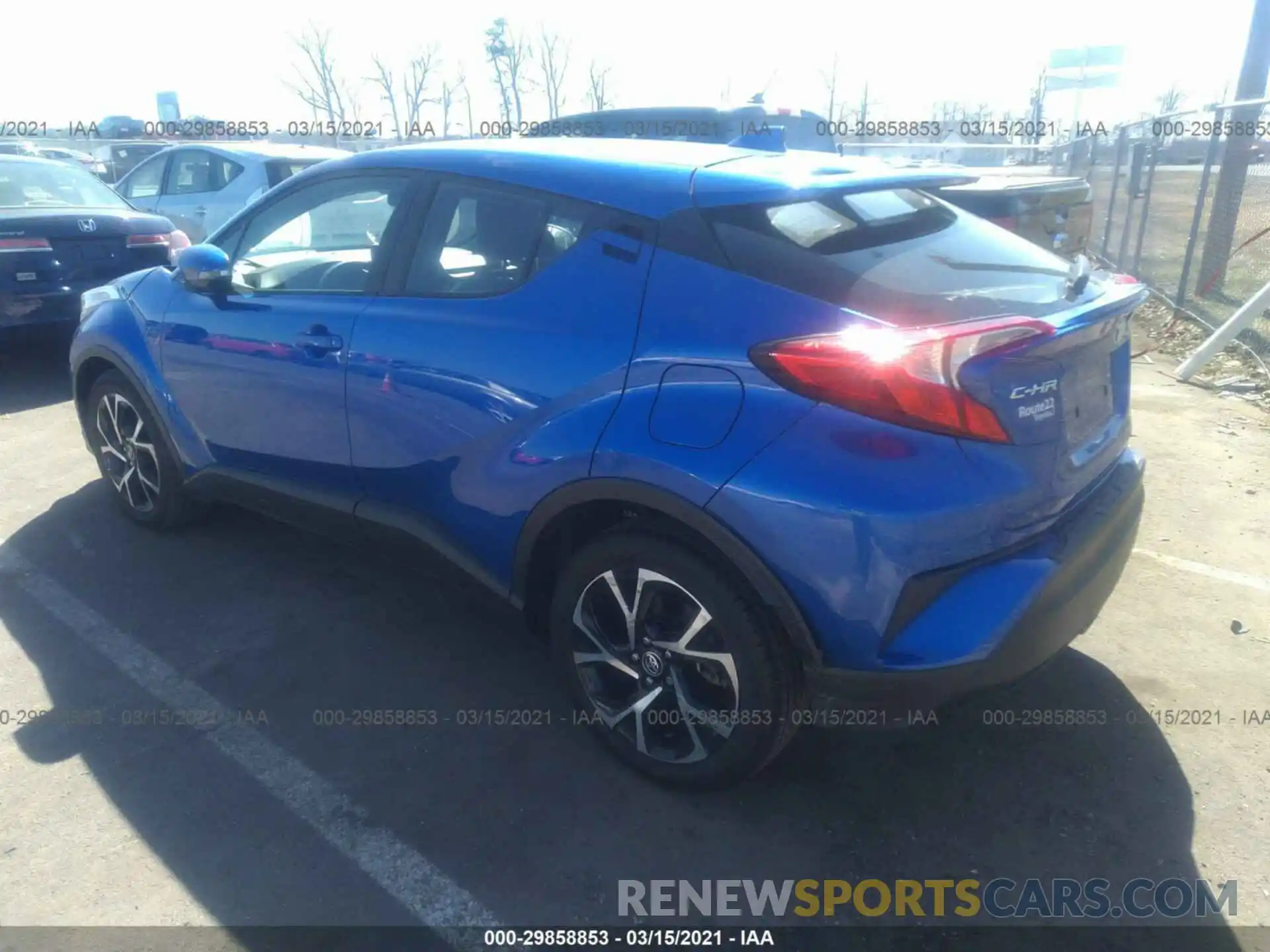 3 Photograph of a damaged car NMTKHMBX9KR080948 TOYOTA C-HR 2019