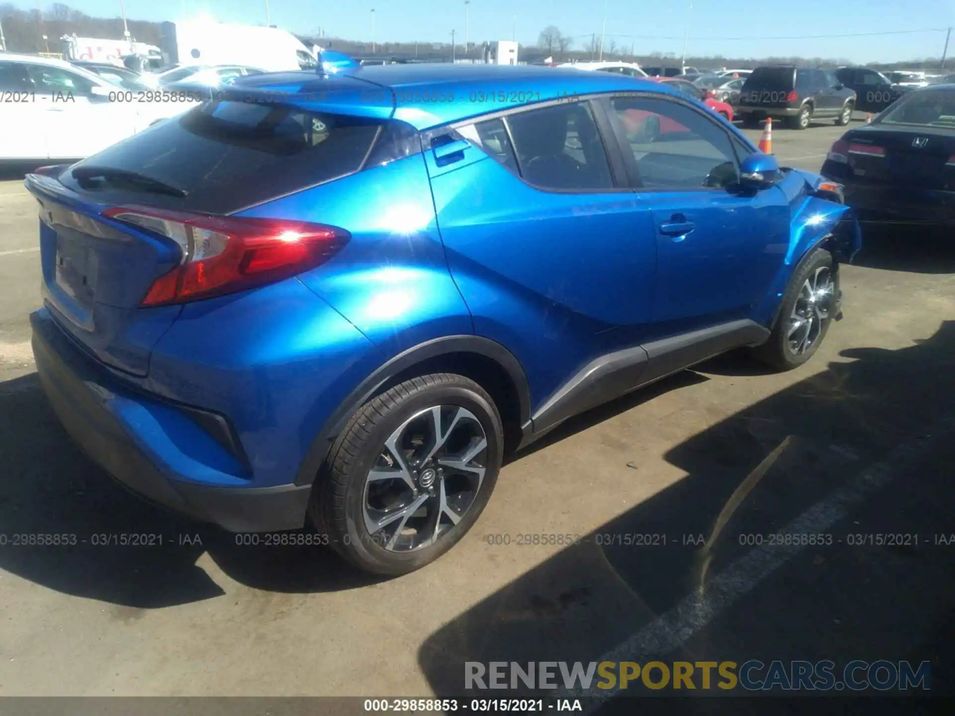 4 Photograph of a damaged car NMTKHMBX9KR080948 TOYOTA C-HR 2019