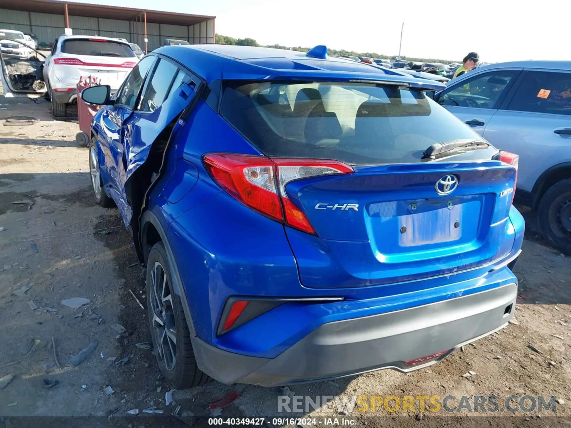 3 Photograph of a damaged car NMTKHMBX9KR083283 TOYOTA C-HR 2019