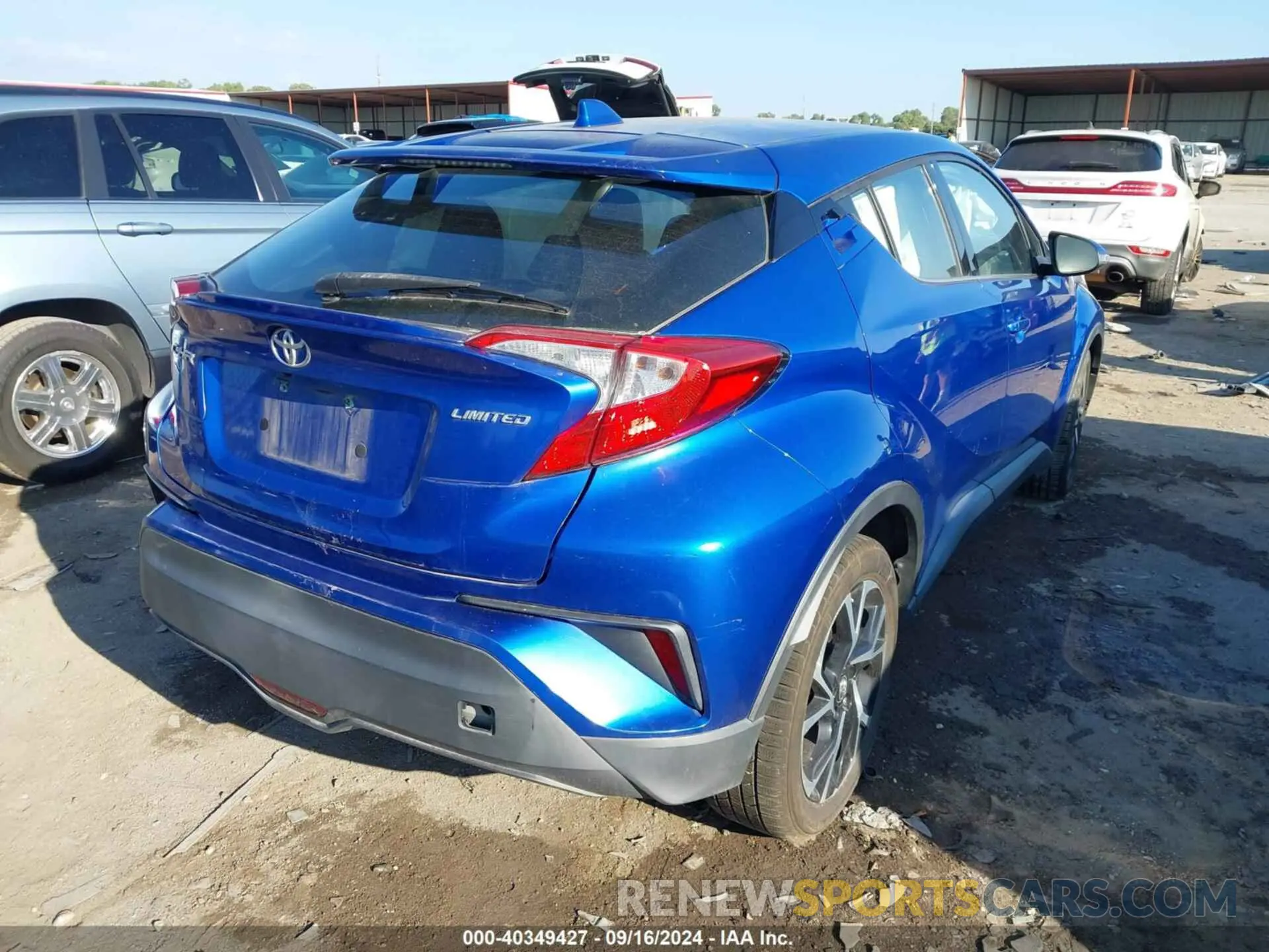 4 Photograph of a damaged car NMTKHMBX9KR083283 TOYOTA C-HR 2019
