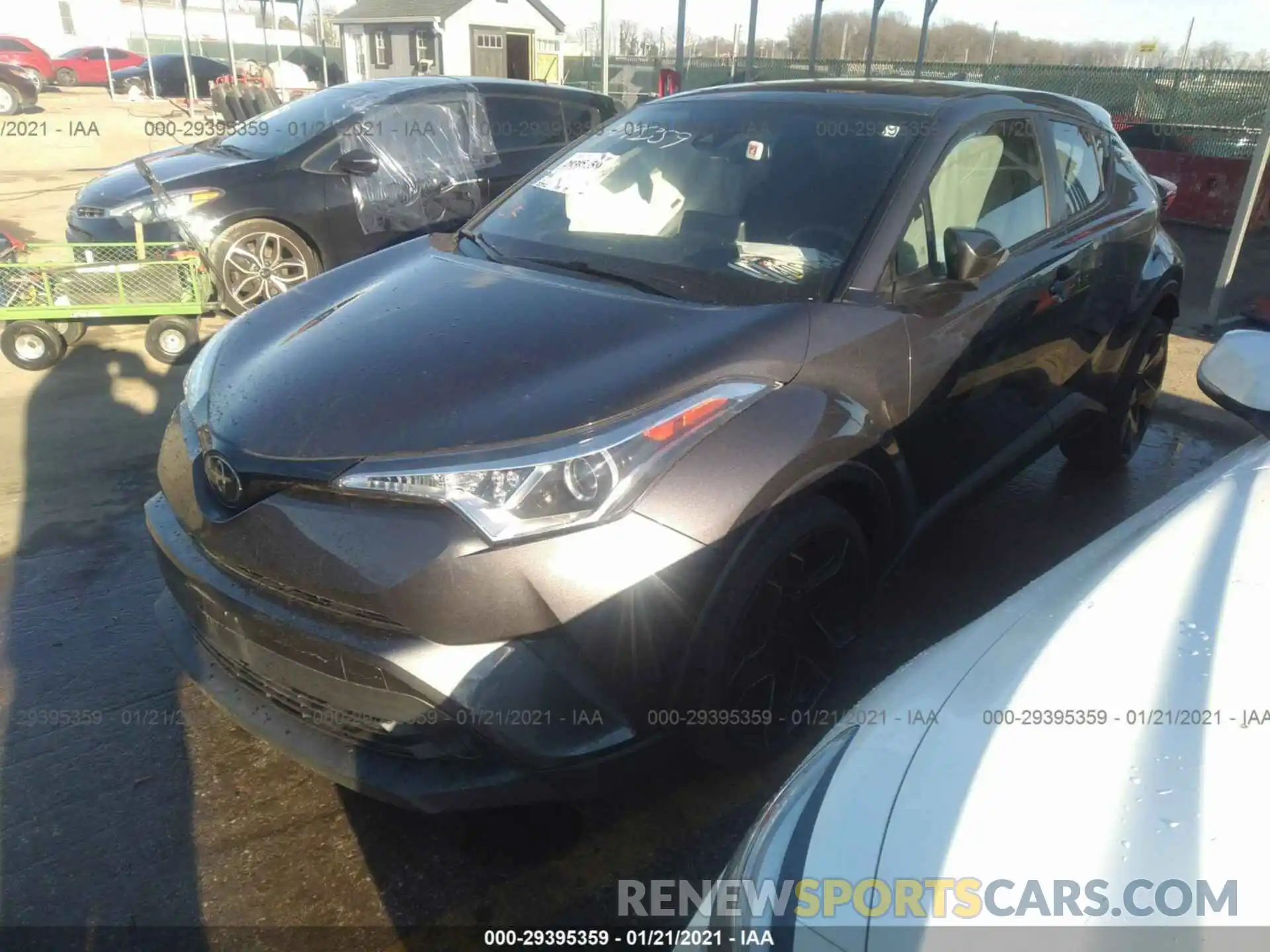 2 Photograph of a damaged car NMTKHMBX9KR083364 TOYOTA C-HR 2019