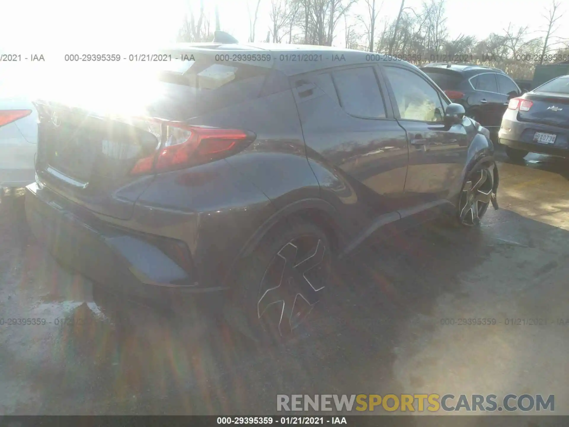 4 Photograph of a damaged car NMTKHMBX9KR083364 TOYOTA C-HR 2019