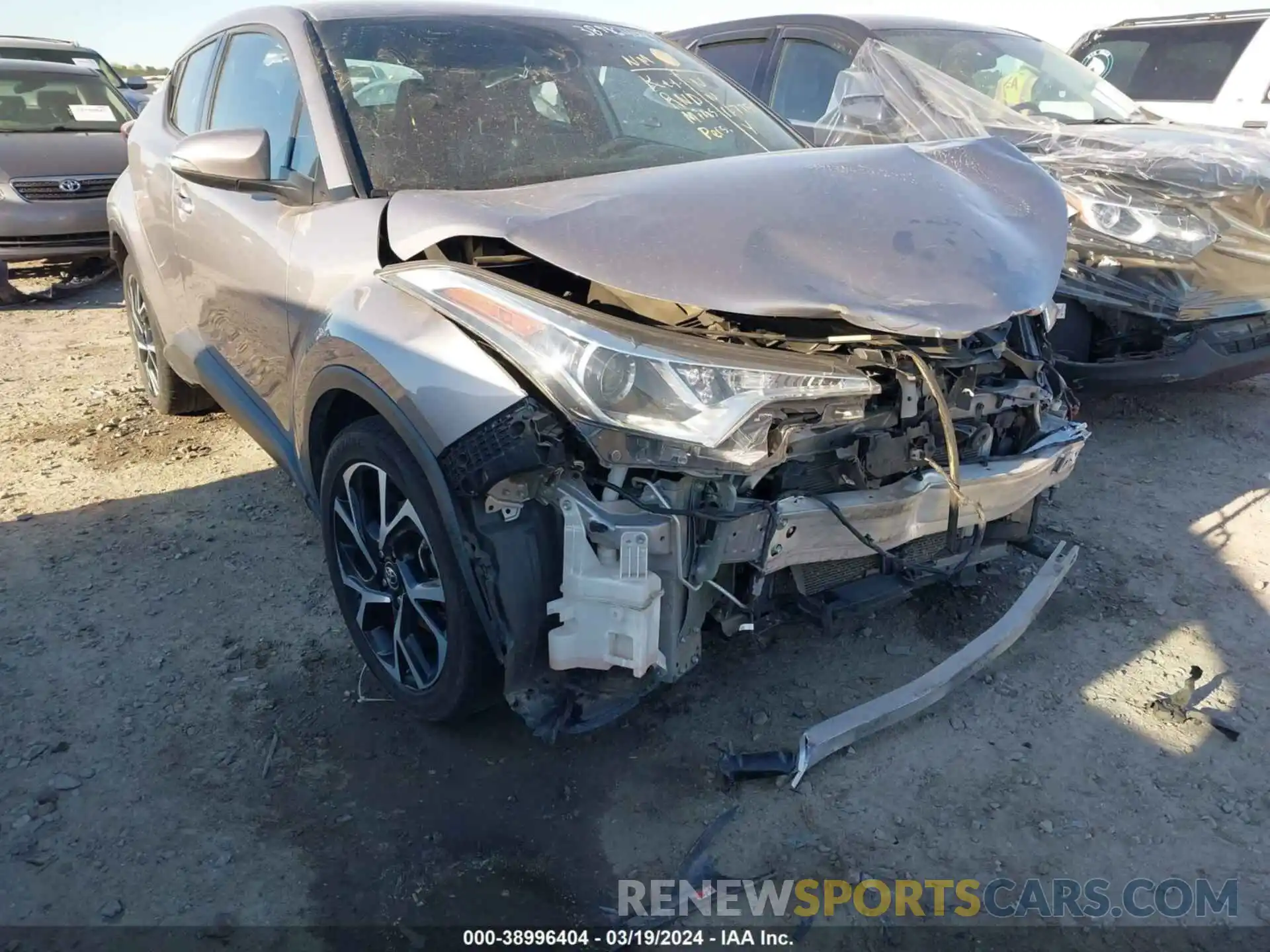 17 Photograph of a damaged car NMTKHMBX9KR086359 TOYOTA C-HR 2019