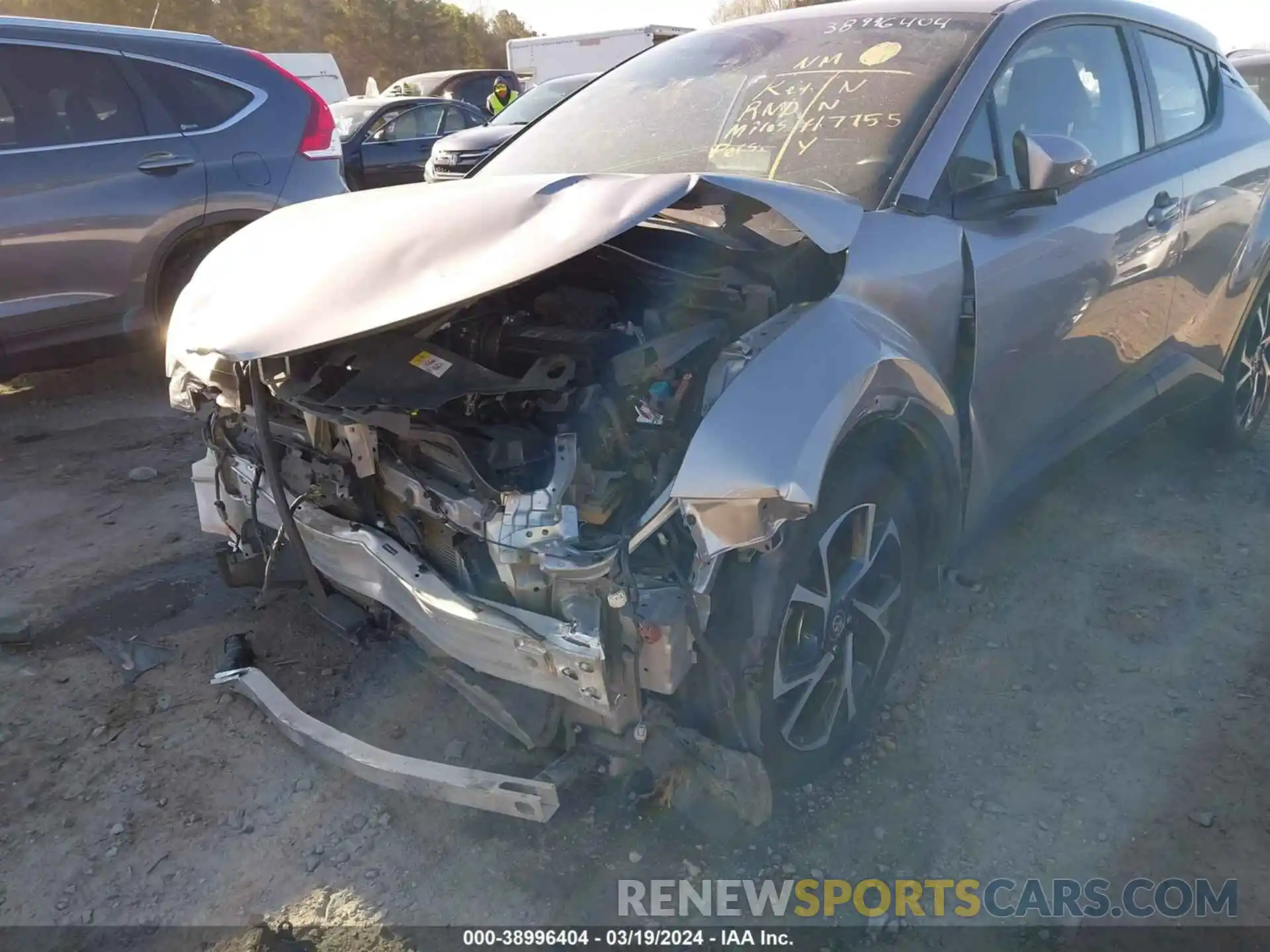 19 Photograph of a damaged car NMTKHMBX9KR086359 TOYOTA C-HR 2019