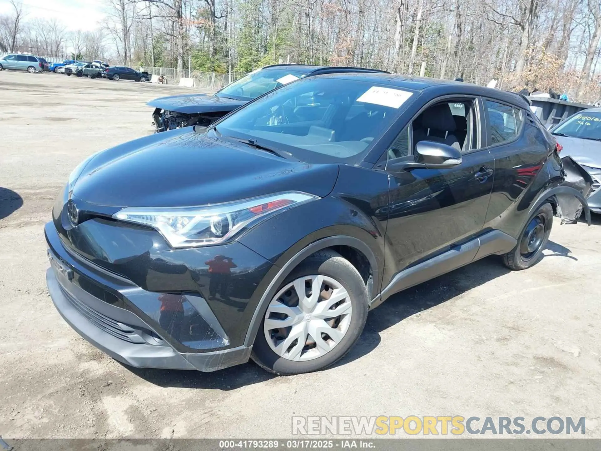 2 Photograph of a damaged car NMTKHMBX9KR086524 TOYOTA C-HR 2019