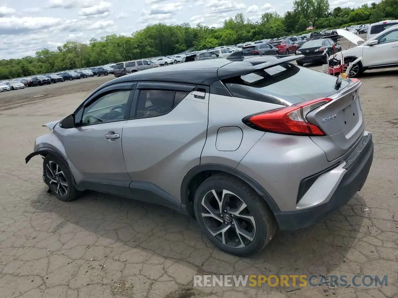 2 Photograph of a damaged car NMTKHMBX9KR088449 TOYOTA C-HR 2019