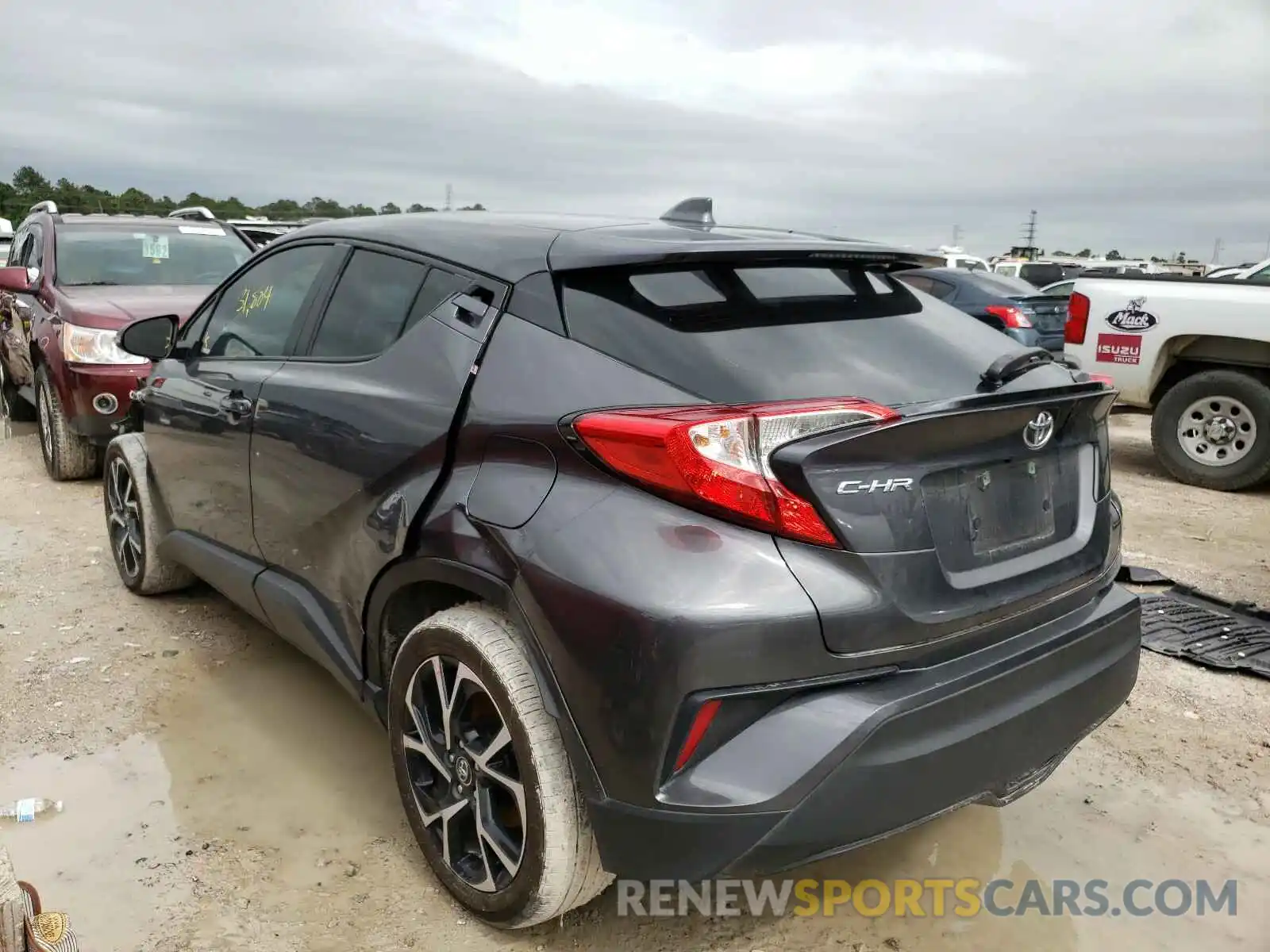 3 Photograph of a damaged car NMTKHMBX9KR091612 TOYOTA C-HR 2019